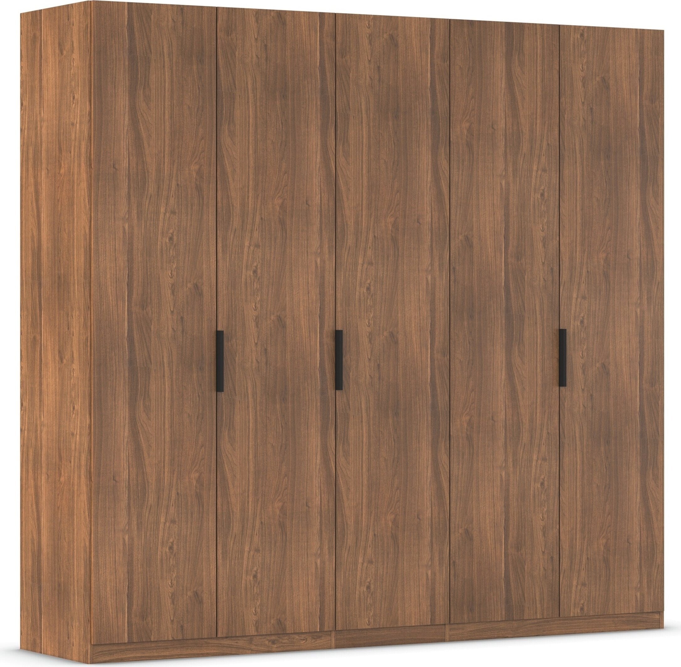 OTTO home Kleiderschrank "Schrank Möbel Schlafzimmer Garderobe Kinderzimmer WELTNEUHEIT NYLLA" PATENTIERTES SCHNELLMONTAGESYSTEM schwarzer Griff MADE IN GERMANY