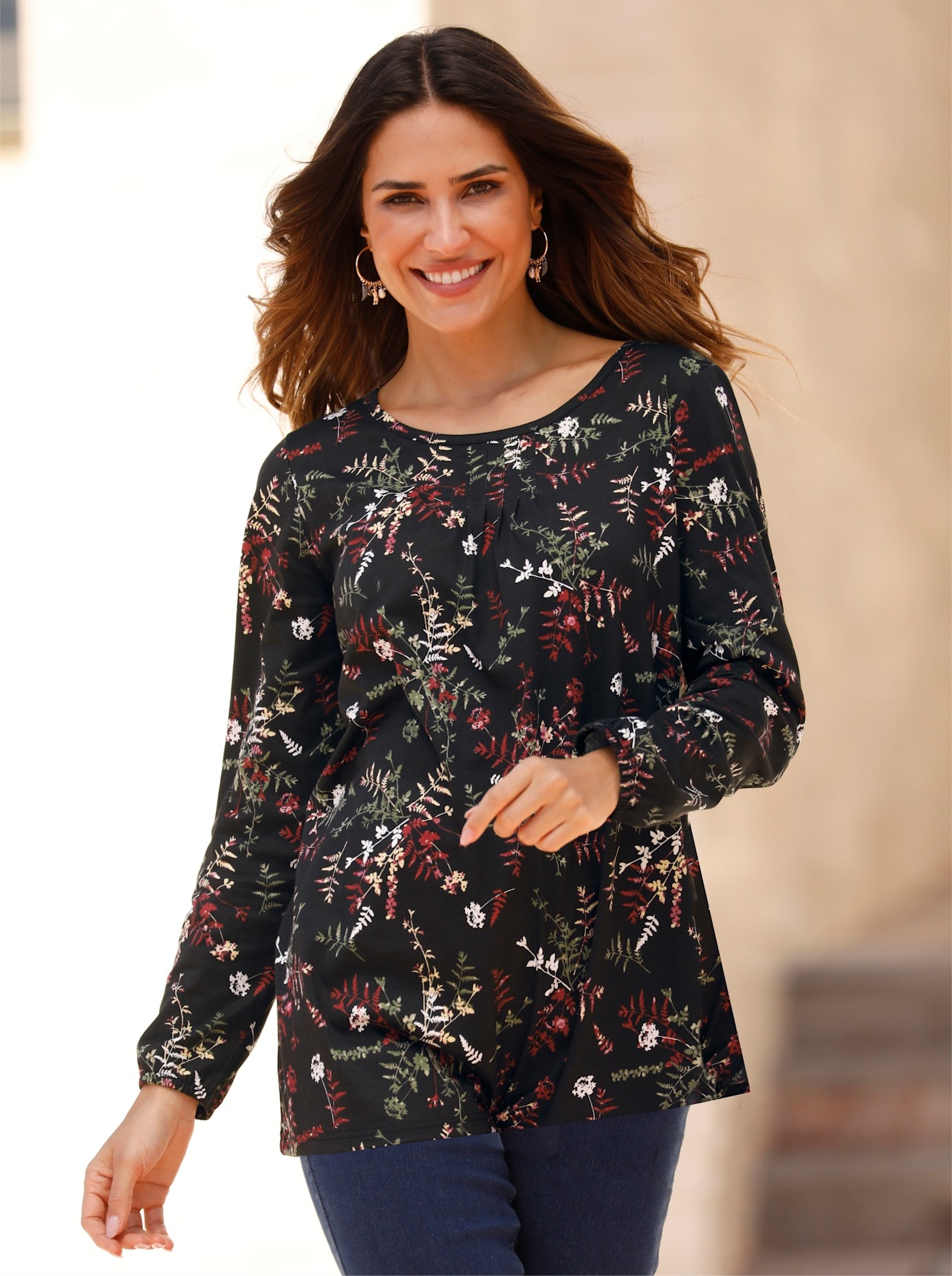 Classic Basics Longshirt "Longshirt" 1 Stk. tlg. günstig online kaufen