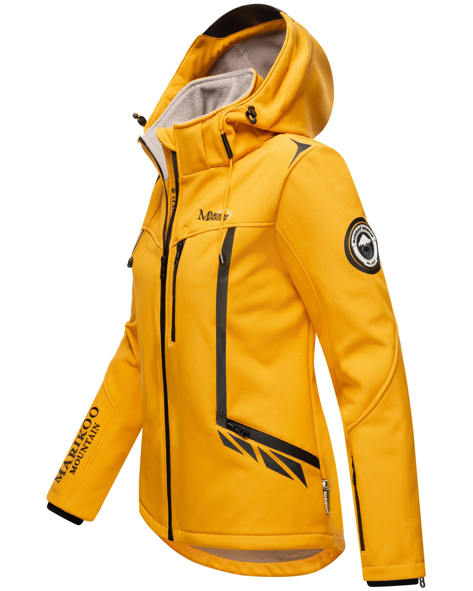 Thumbnail - Marikoo Softshelljacke "Mount-Cho-Oyu", mit abnehmbarer Kapuze
