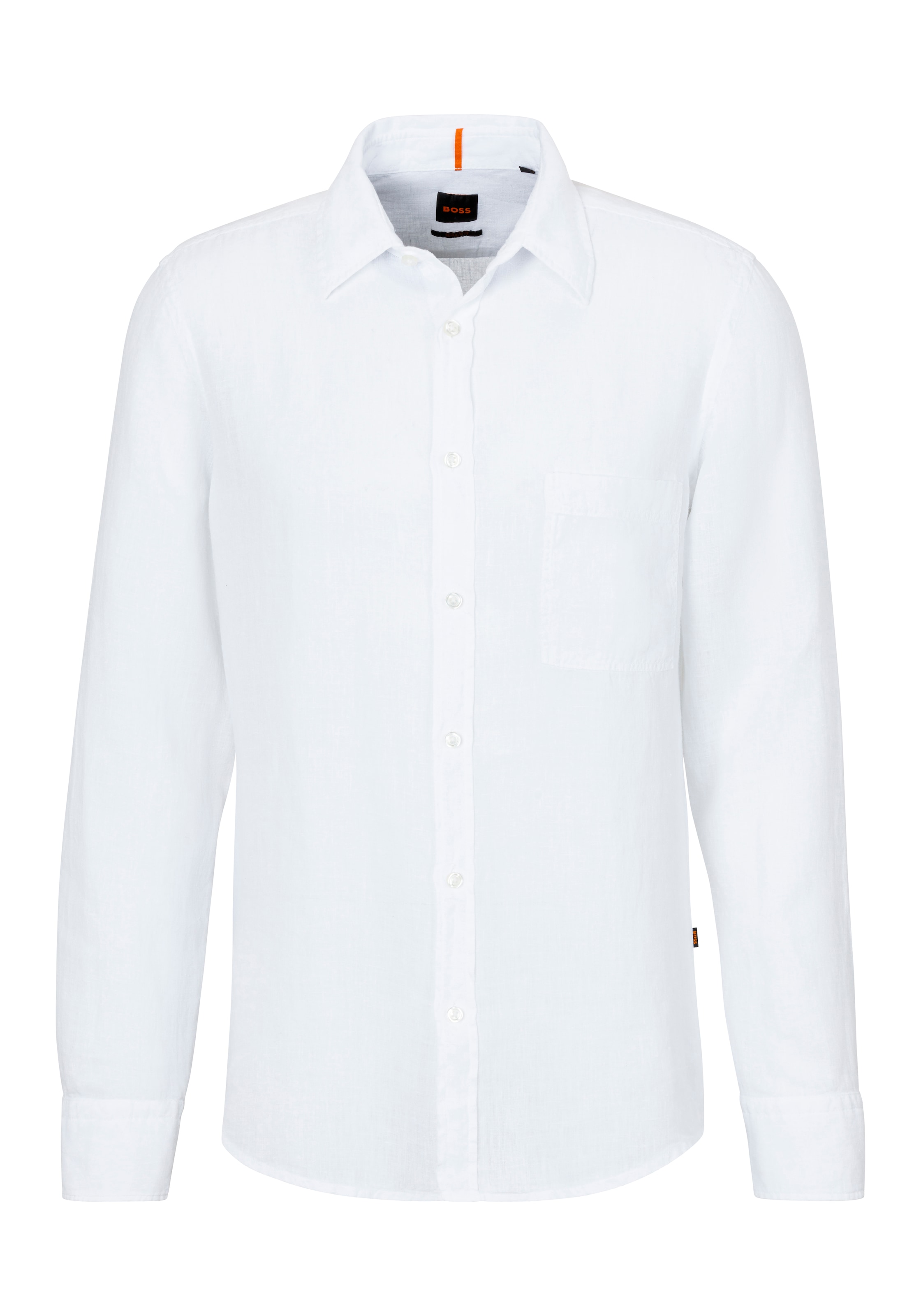 BOSS ORANGE "Relegant" 100% Leinen Regular Fit Atmungsaktiv günstig online kaufen