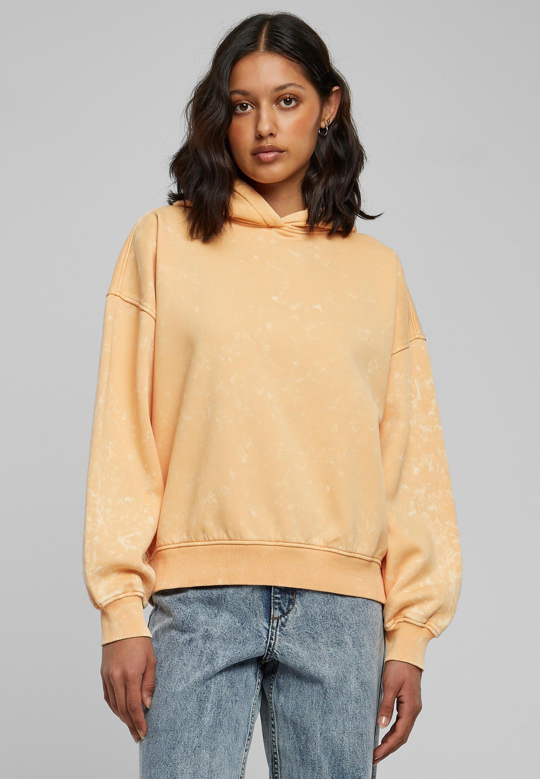 URBAN CLASSICS Kapuzenpullover »Urban Classics Damen Ladies Oversized Towel Washed Hoody«, (1 tlg.)