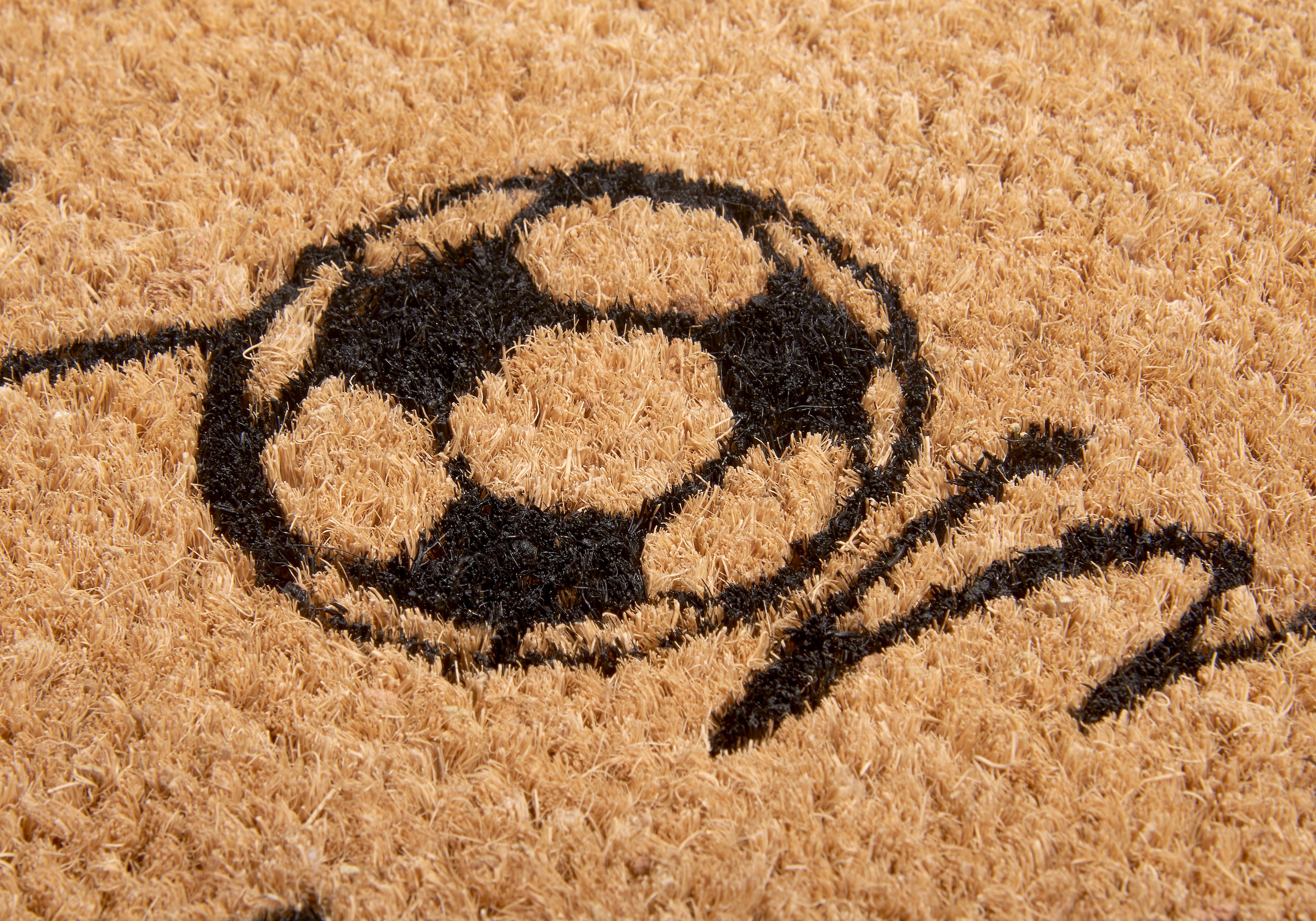 HANSE Home Fußmatte »Kokos Welcome Home Soccer«, rechteckig, Kokos,  Schmutzfangmatte, Outdoor, Rutschfest, Innen, Kokosmatte, Flur | BAUR | Fußmatten