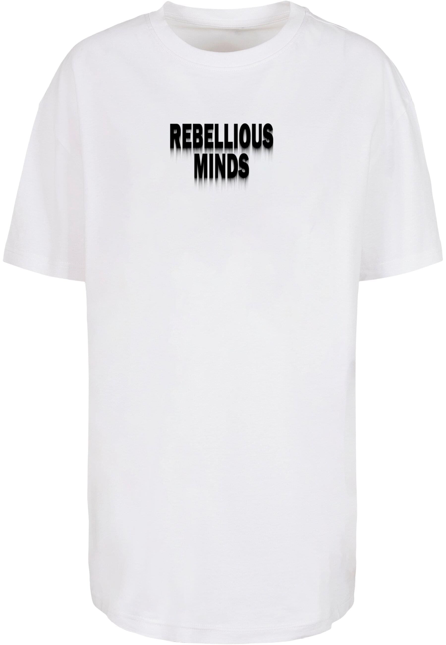 Merchcode T-Shirt "Merchcode Damen Ladies Rebellious Minds Oversized Boyfri günstig online kaufen