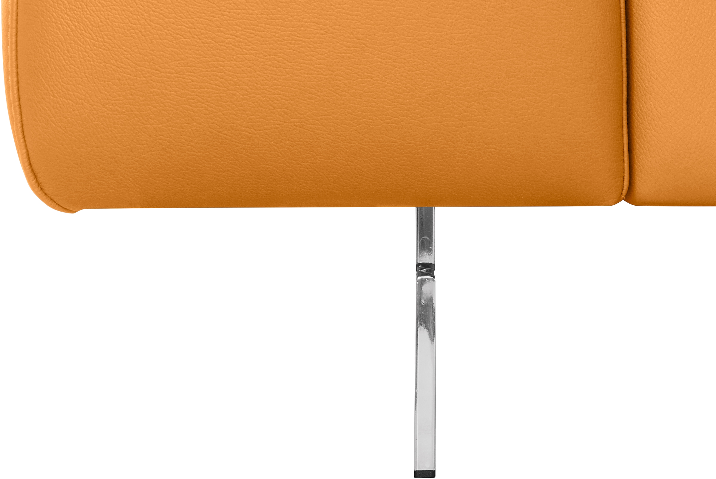 COTTA 2-Sitzer »Chef«, Big-Sofa mit Kopfteilverstellung, edle Metallkufen