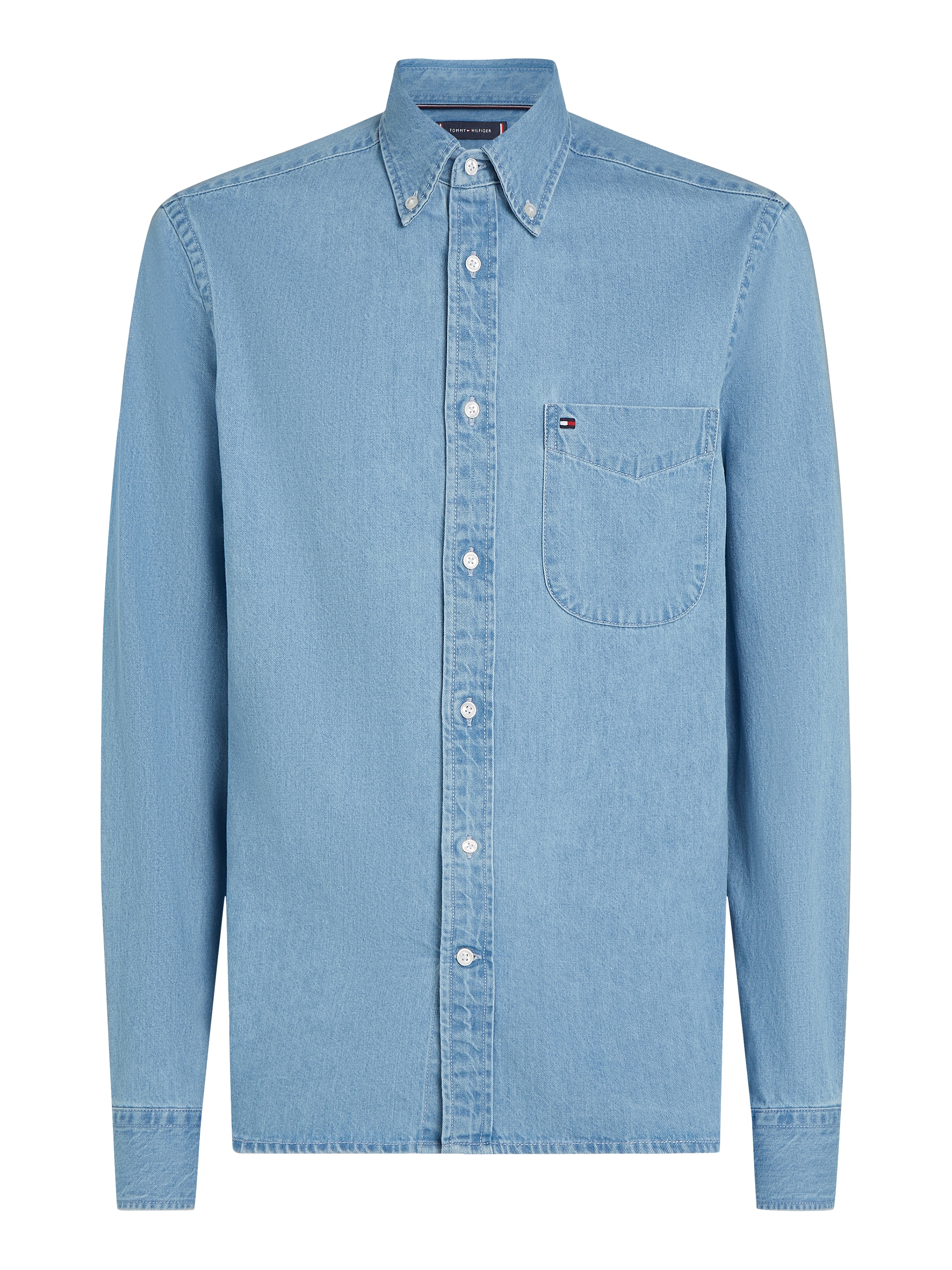 Tommy Hilfiger Jeanshemd »DENIM RF SHIRT«, mit Brusttasche