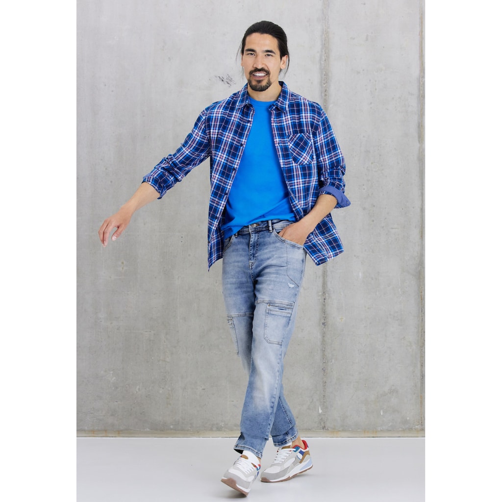 STREET ONE MEN Regular-fit-Jeans, 5-Pocket-Style