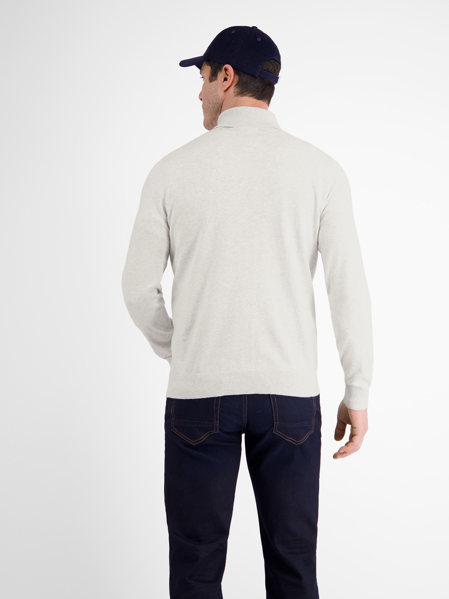 LERROS Rollkragenpullover »LERROS Rollkragenpullover, Flachstrick«