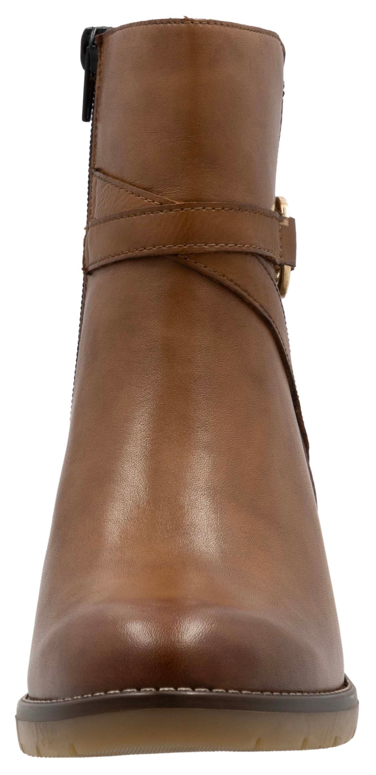 Remonte Stiefelette, Blockabsatz, Herbstmode, Businessschuh mit Innenreißverschluss