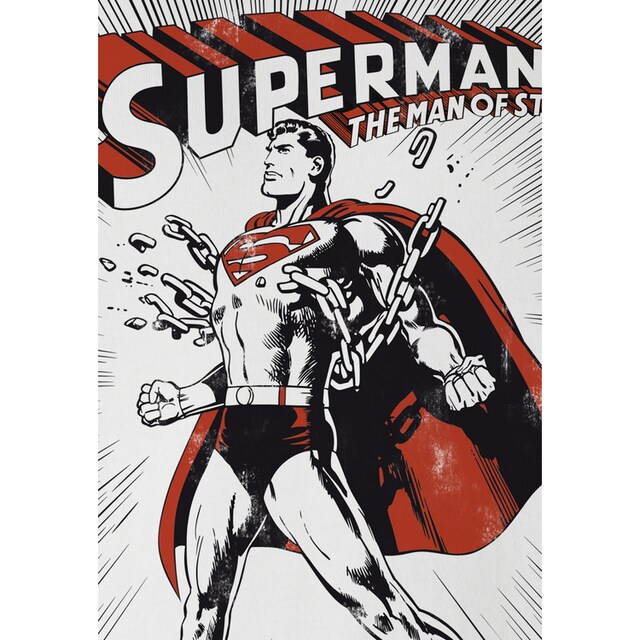 »SUPERMAN coolem Frontdruck Friday mit | Black LOGOSHIRT BAUR KRYPTONITE«, T-Shirt