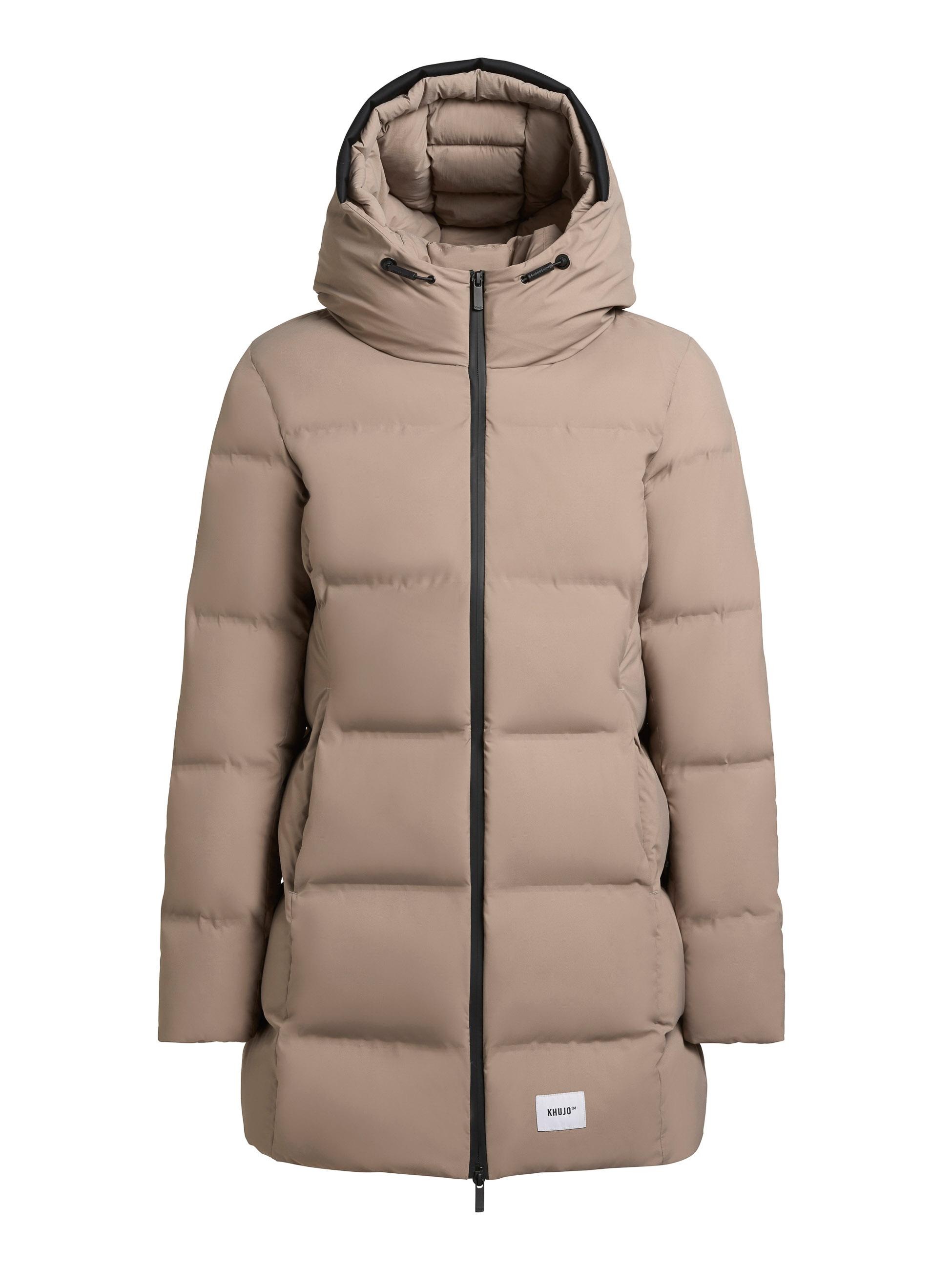 khujo Kurzmantel »Tanare4«, Warmer Damen Puffermantel mit Kapuze