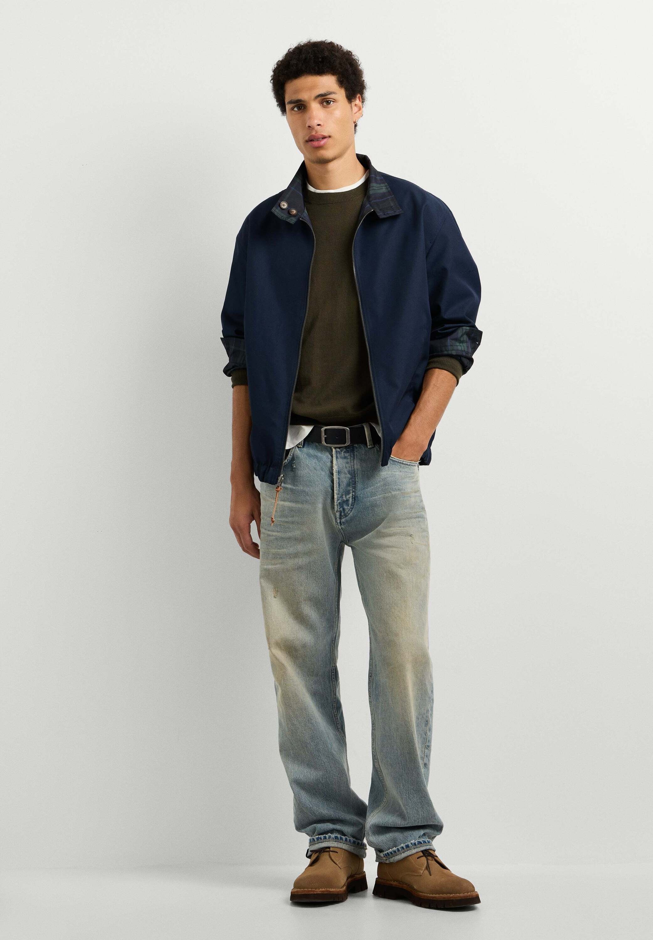 Pepe Jeans Winterjacke »winter jacket REVERSIBLE COTTON HARRINGTON«