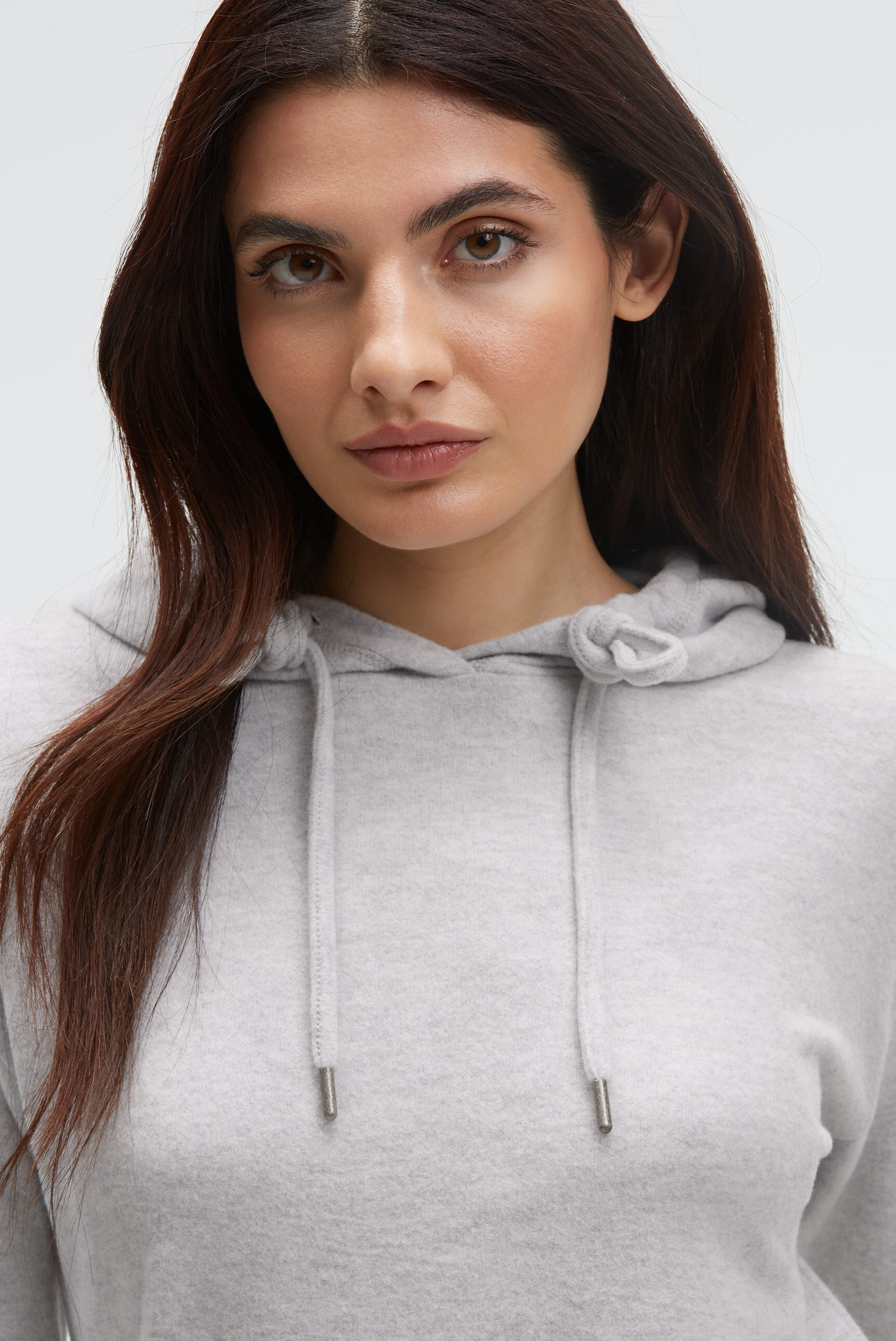 SOCCX Kapuzenpullover aus Flauschstrick