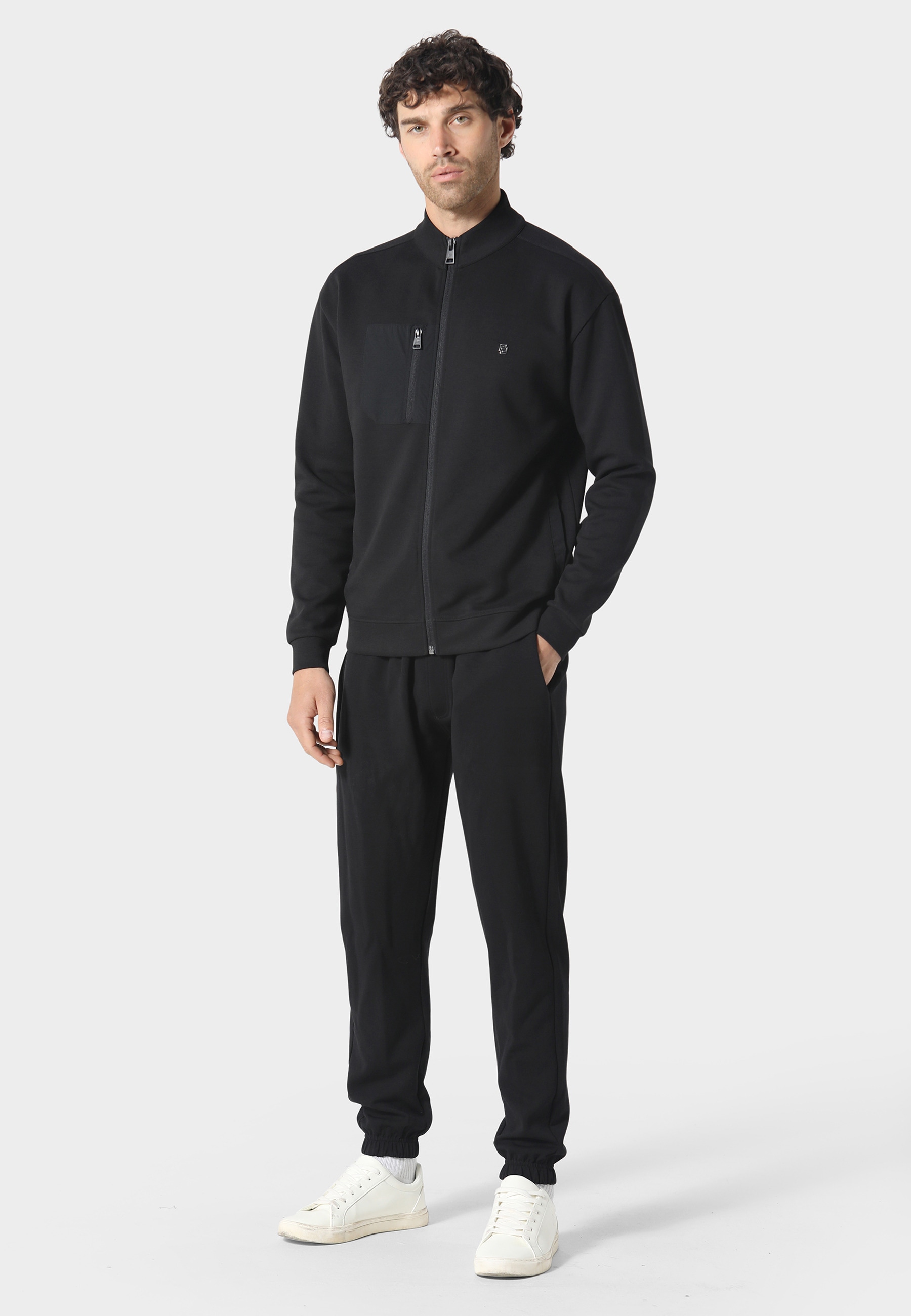 883Police Rundhalspullover »883 Police ELLINGER SWEATSHIRT« 1 Stk.