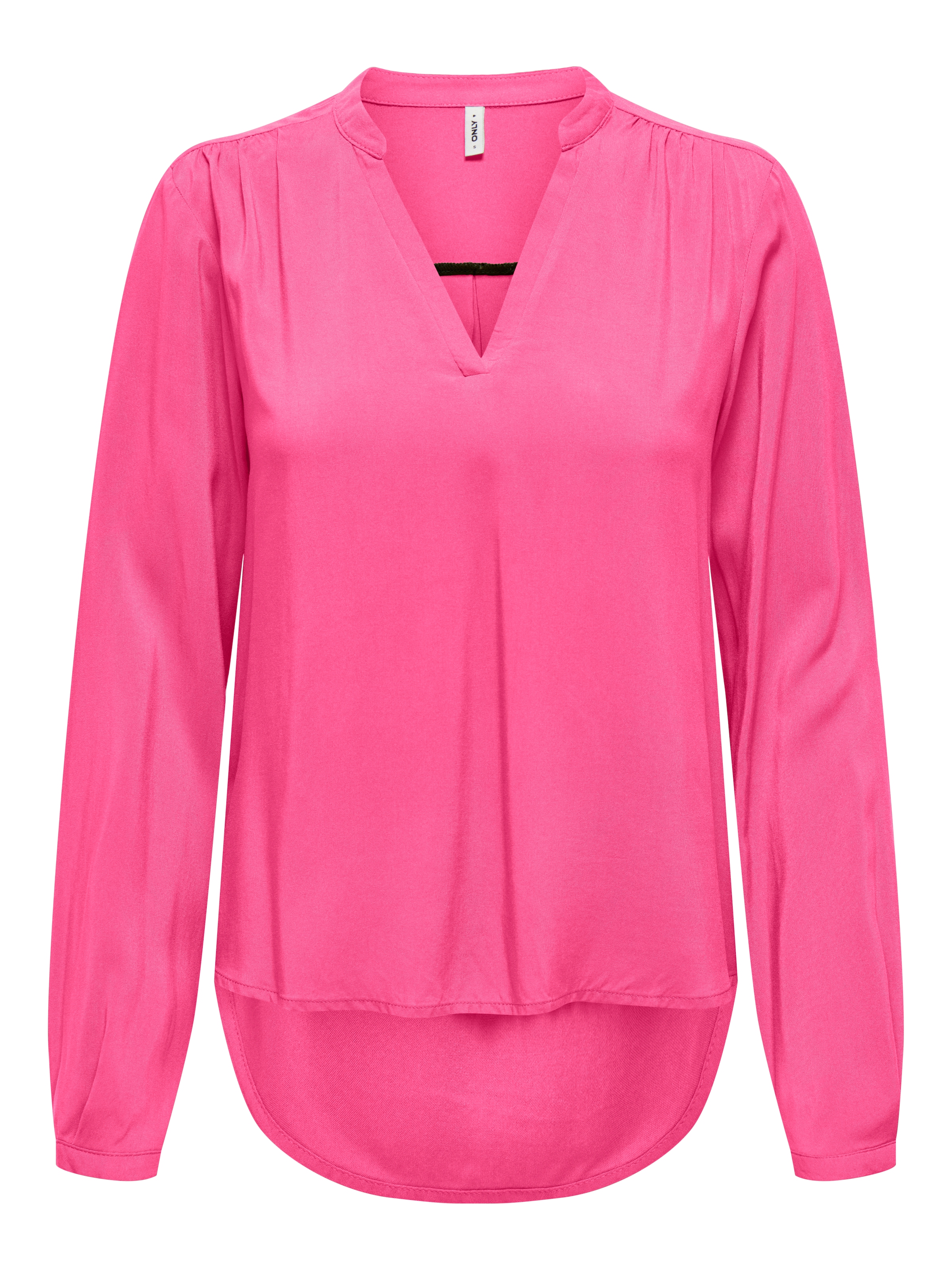 ONLY Blusenshirt "ONLNOVA LIFE VIS L/S JOSIE TOP SOLID" günstig online kaufen