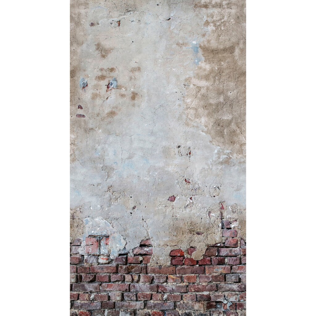 living walls Fototapete »The Wall«, Steinoptik-urban-Motiv