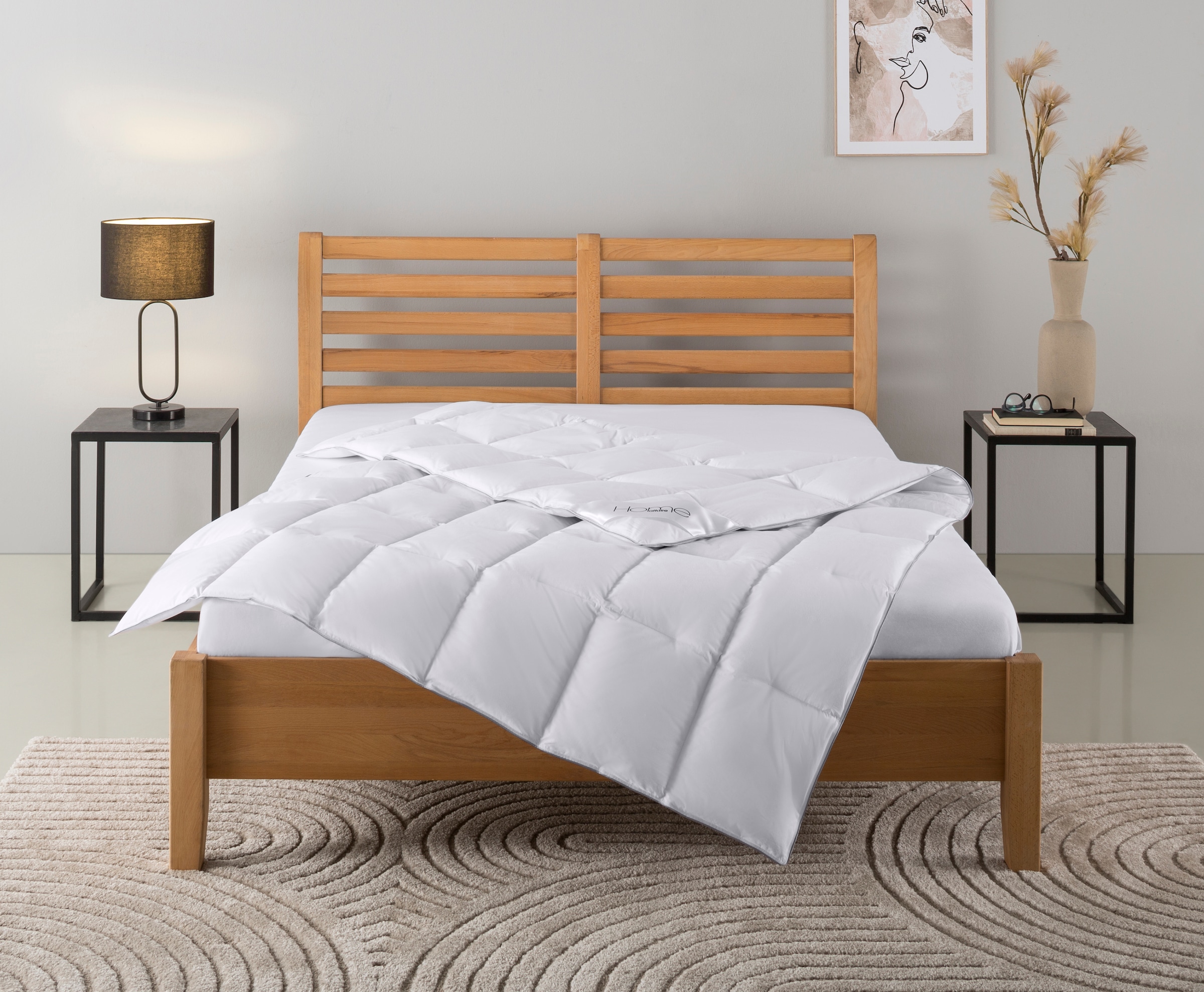 Home affaire Daunenbettdecke "Tamins, Bettdecke 135x200 cm, 155x220 cm, Mad günstig online kaufen