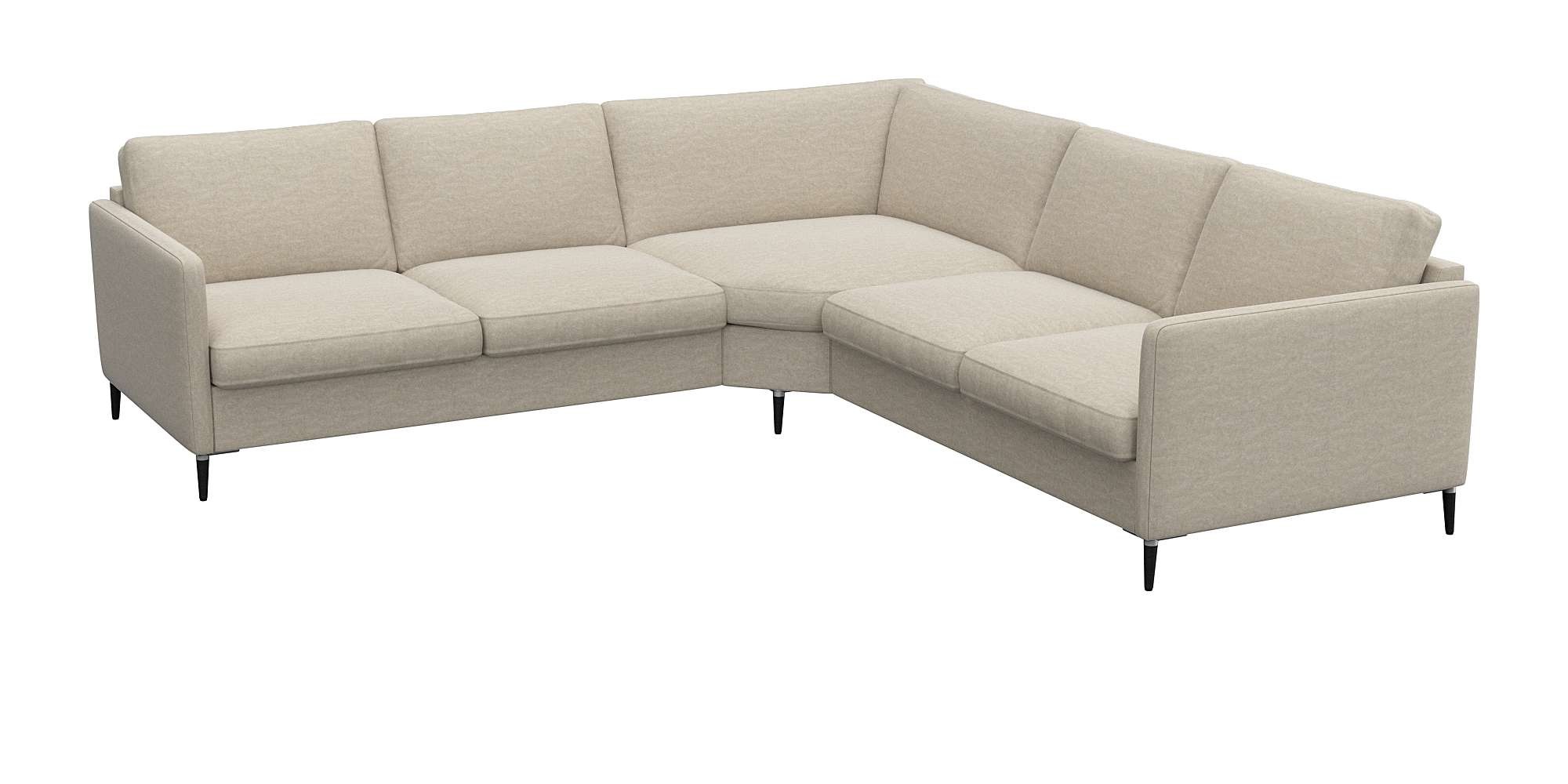 FLEXLUX Ecksofa "Fiore, L-Form, bequem und komfortabel durch hochwertigem S günstig online kaufen