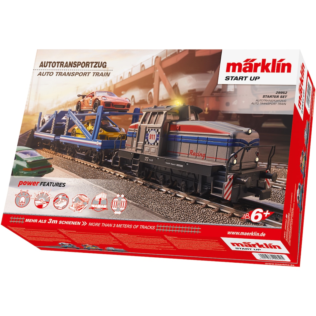 Märklin Spielzeugeisenbahn-Set »Märlin Start up - Startpackung Autotransportzug - 29952«