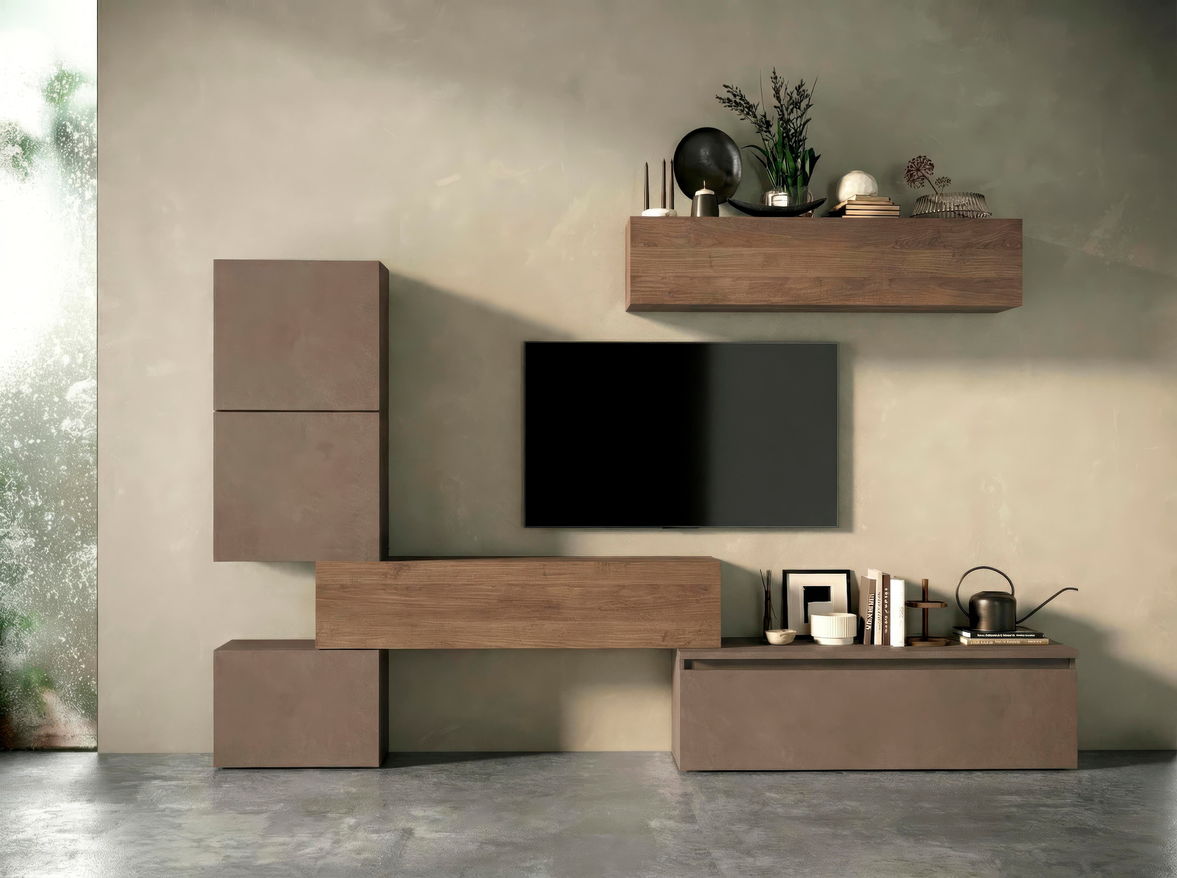 Home affaire Wohnwand "Infinity, 6tlg. Breite 290 cm, Höhe variabel, Schran günstig online kaufen