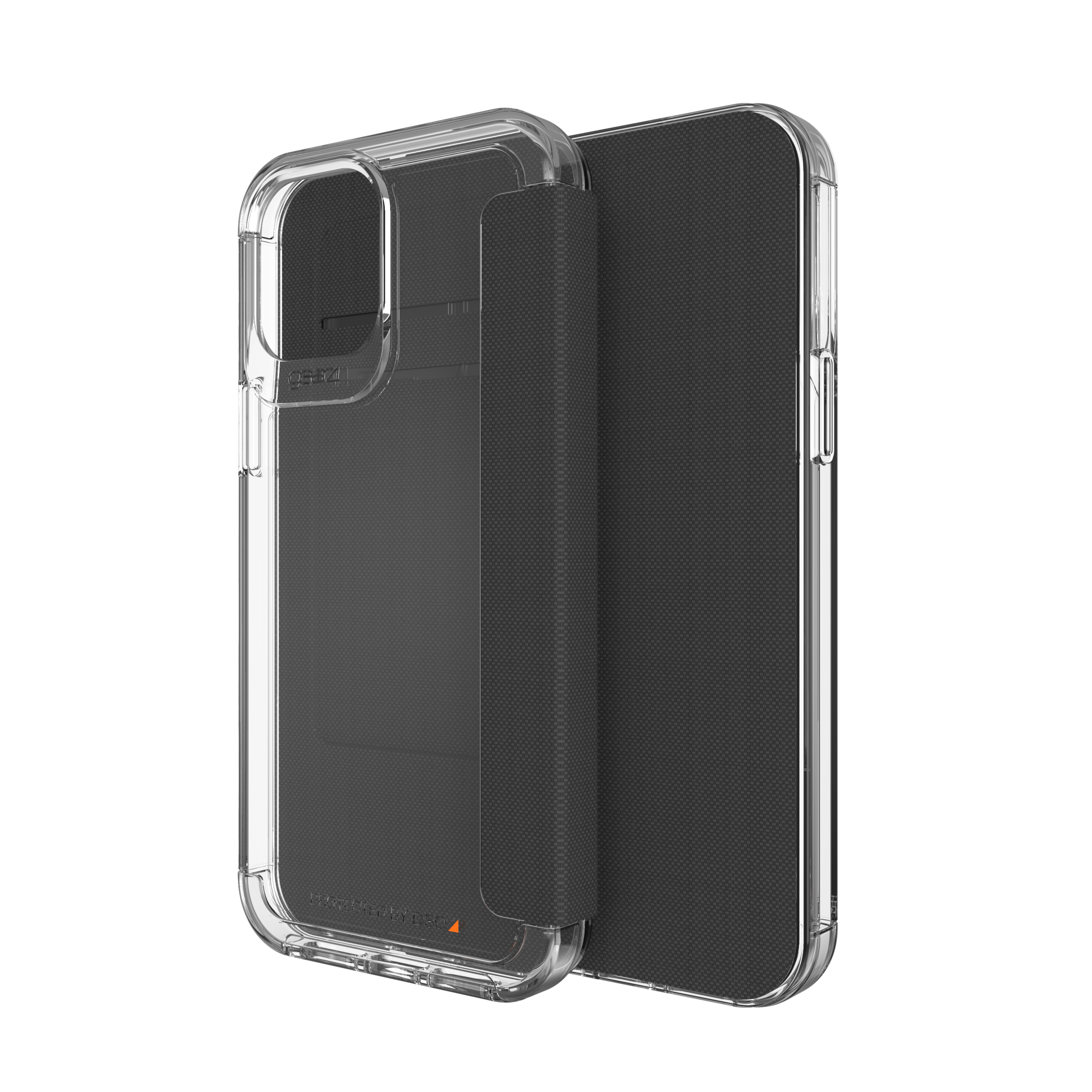 Gear4 Backcover »Wembley Flip for iPhone 12 Pro Max clear«, iPhone 12 Pro Max