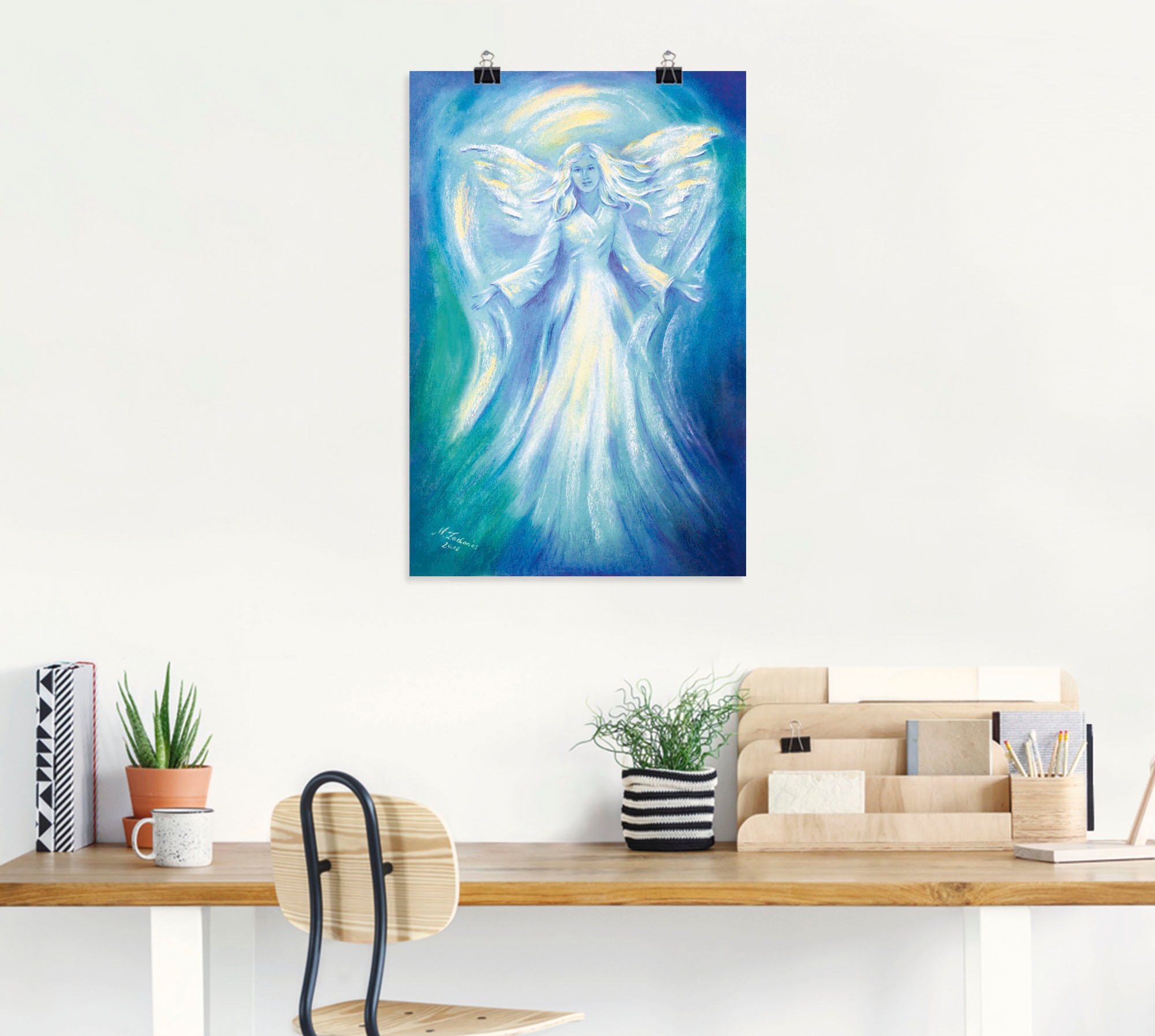 Artland Wandbild "Engel der Liebe", Religion, (1 St.), als Leinwandbild, Po günstig online kaufen