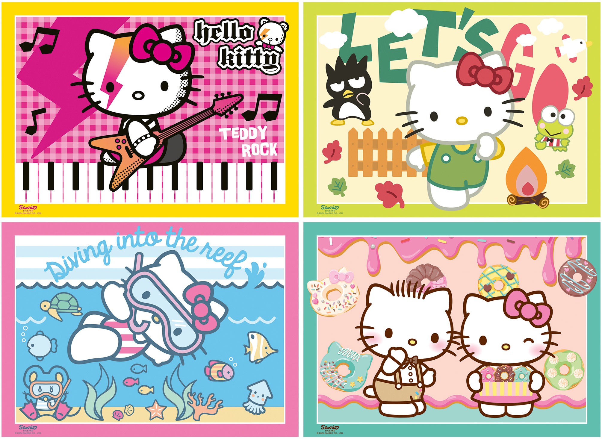 Ravensburger Puzzle »Los geht's, Hello Kitty!« Made in Europe