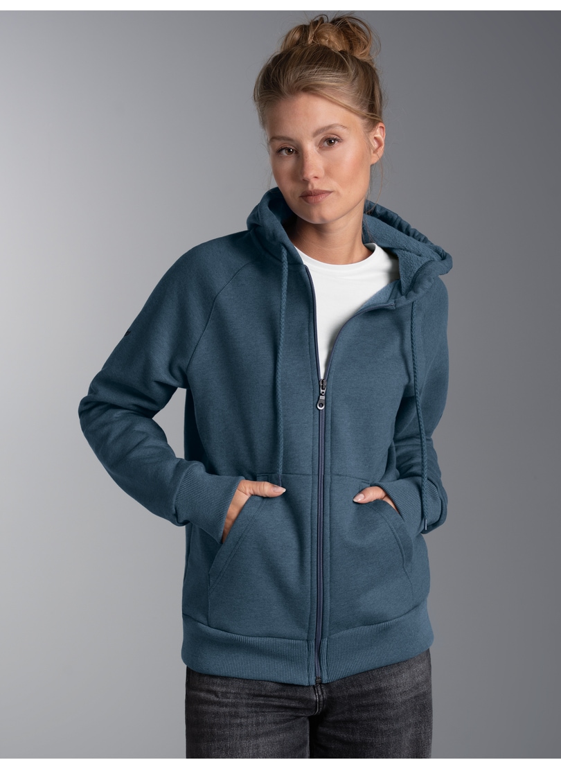 Trigema Sweatjacke "TRIGEMA Sweatjacke mit Kapuze" 1 Stk.