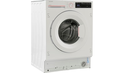 Sharp Einbauwaschmaschine »ES-NIB8141WD-DE«, ES-NIB8141WD-DE, 8 kg, 1400 U/min kaufen