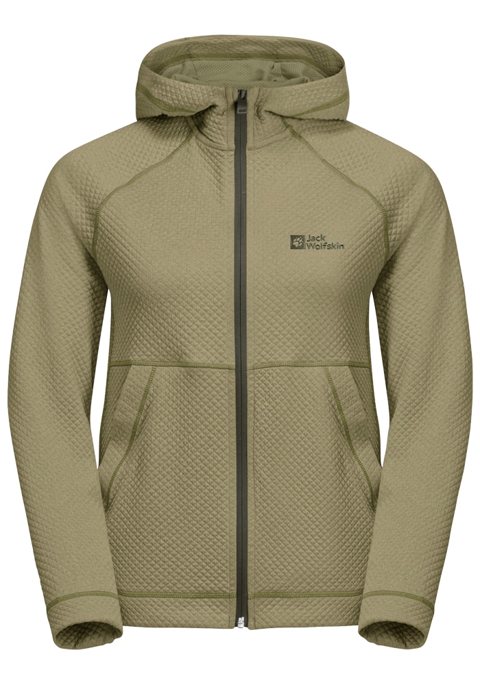 Jack Wolfskin Kapuzenfleecejacke »FERNWEH HOODED JKT W«, mit Kapuze