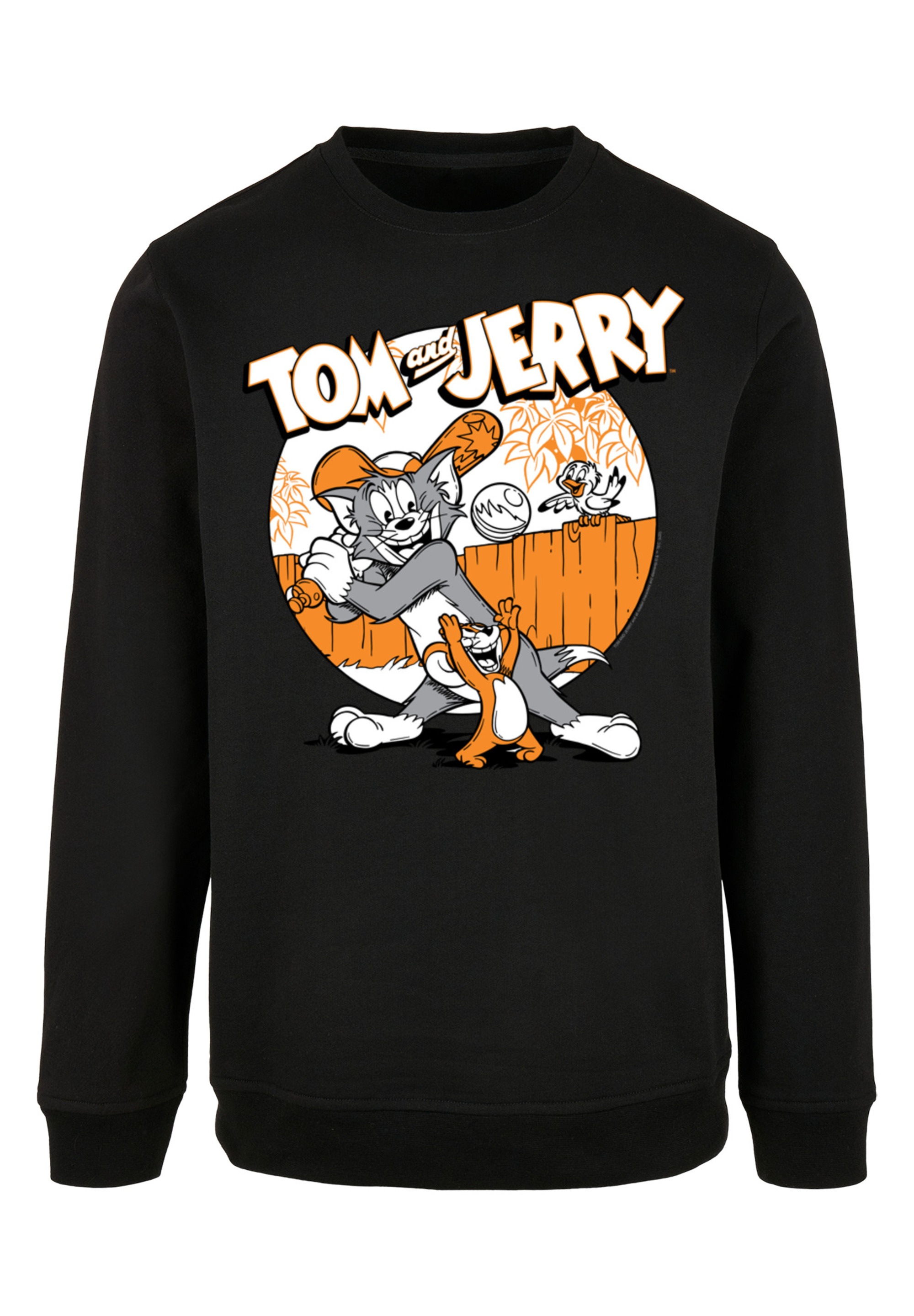 F4NT4STIC Sweatshirt »Tom und Jerry Play Baseball«, Print