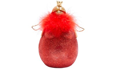 Schneider LED Dekofigur »Molly Rouge, Weihnachtsdeko rot«, Warmweiß, mit roter Feder-Boa kaufen
