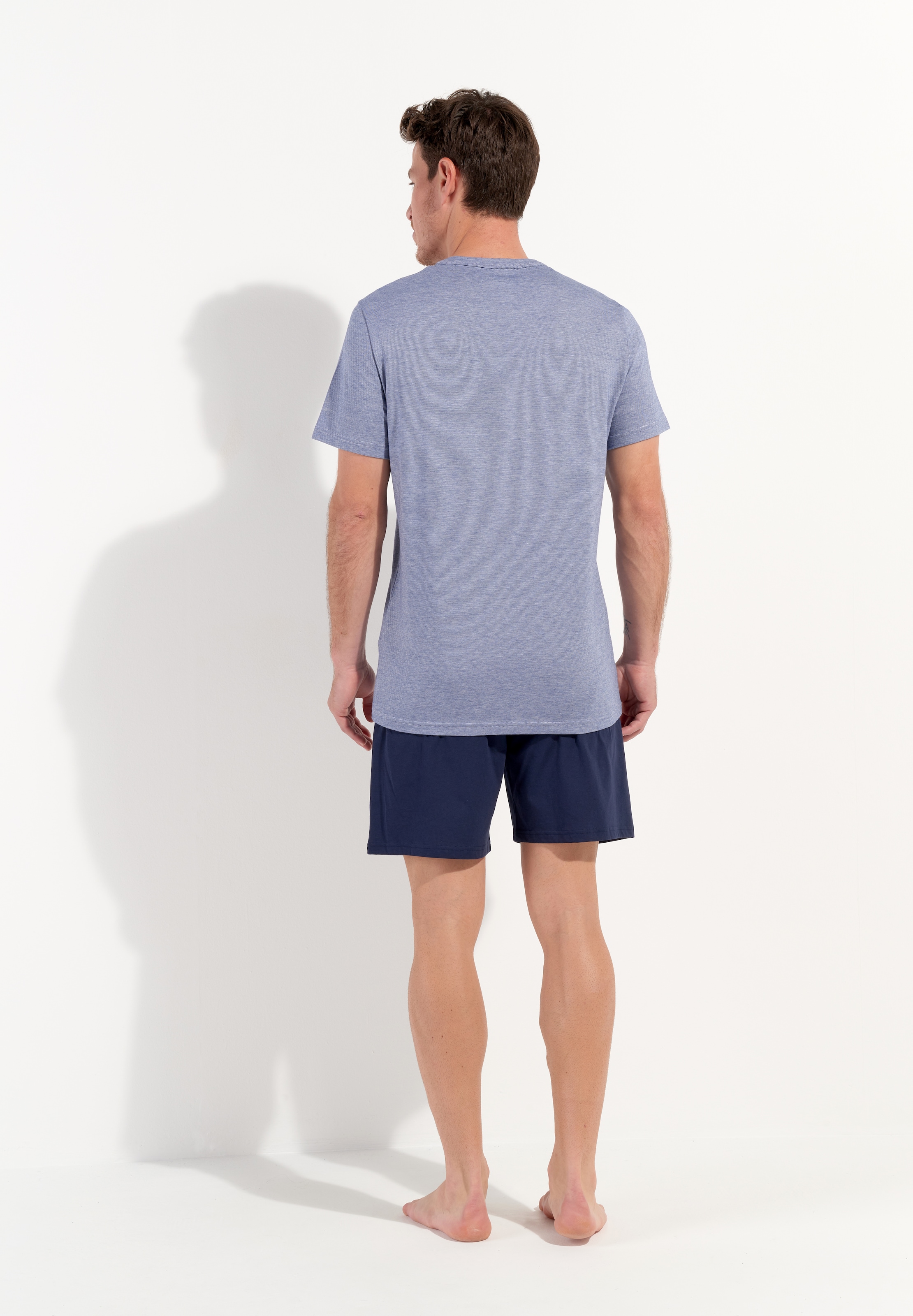 Hom Shorty »Modal Comfort« Seitentaschen, Rundhalsausschnitt, Kurzarm, weich