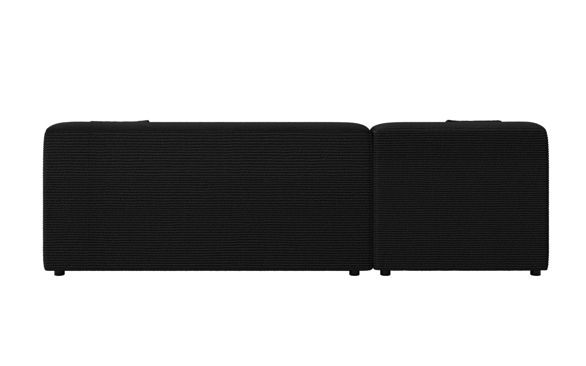 Home affaire Ecksofa »LILLIANA Designsofa, L-Form mit Recamiere rechts/links bestellbar«, L-Form mit Wellenunterfederung, Maße B/T/H: 256/160/76 cm