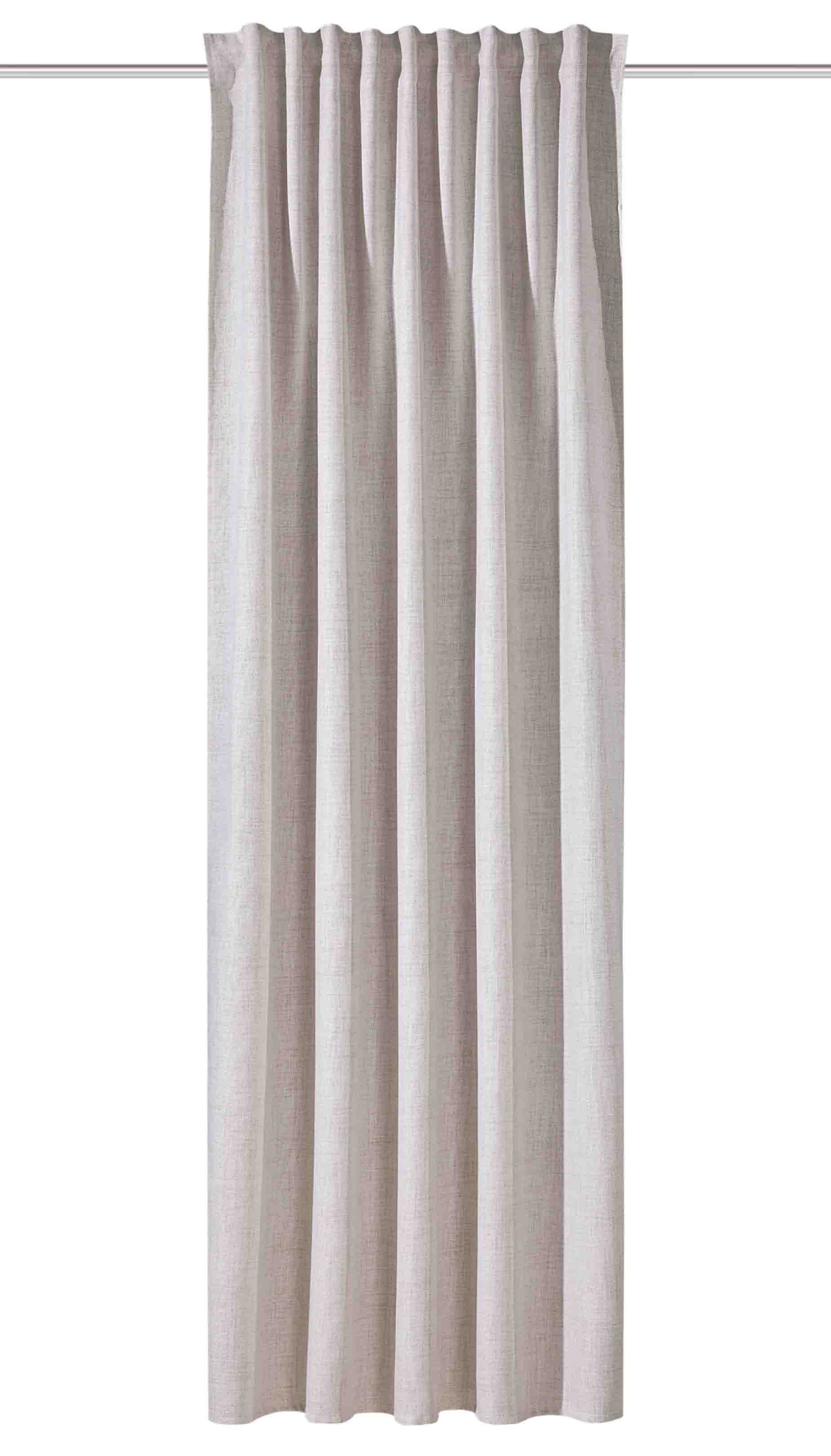 HOME WOHNIDEEN Vorhang "HADINA" Multifunktionsband 1 Stk. tlg. Kombibandsch günstig online kaufen