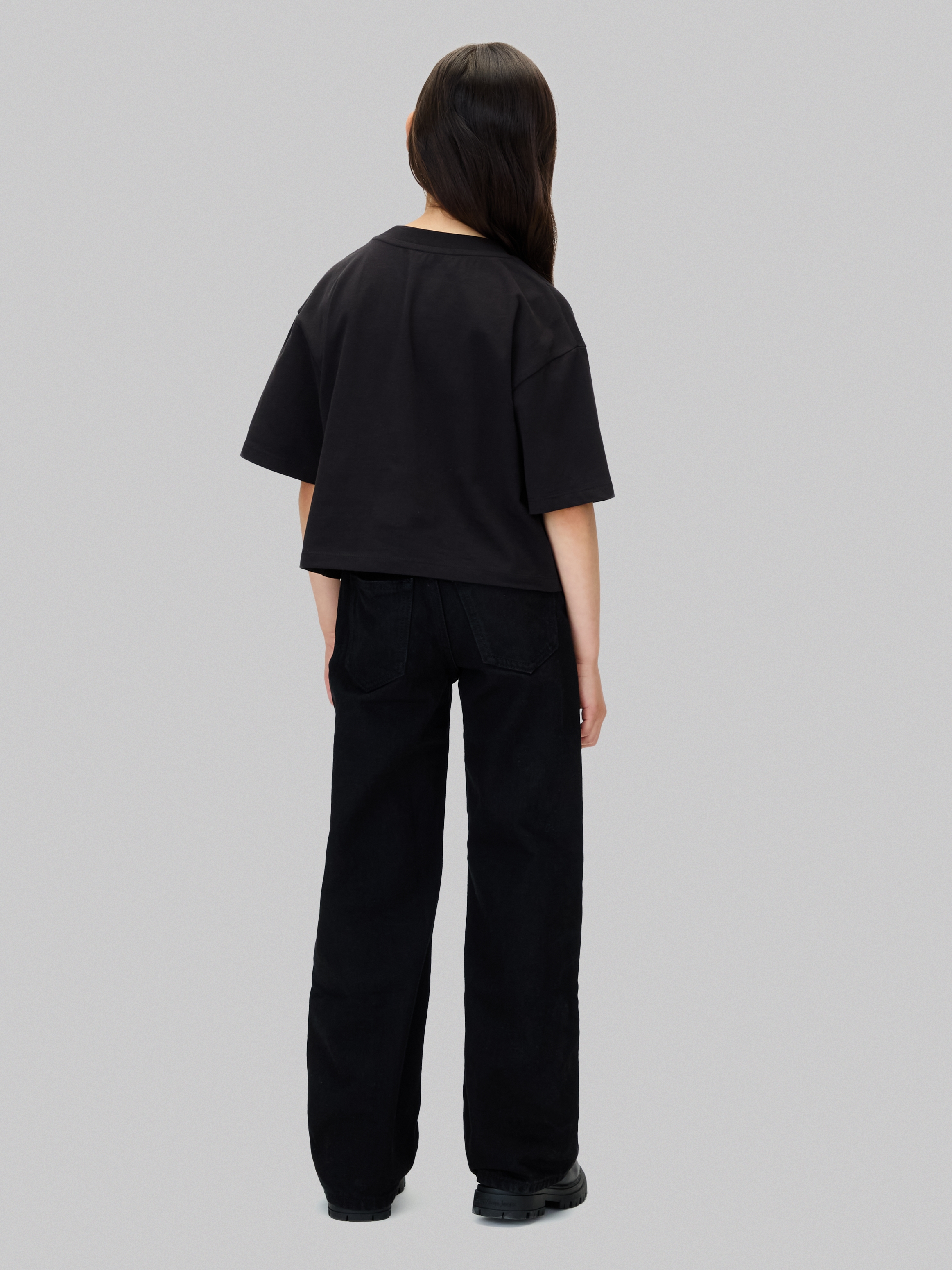 Calvin Klein Jeans Weite Jeans »HR WIDE LEG«, für Kinder bis 16 Jahre, hoher Bund
