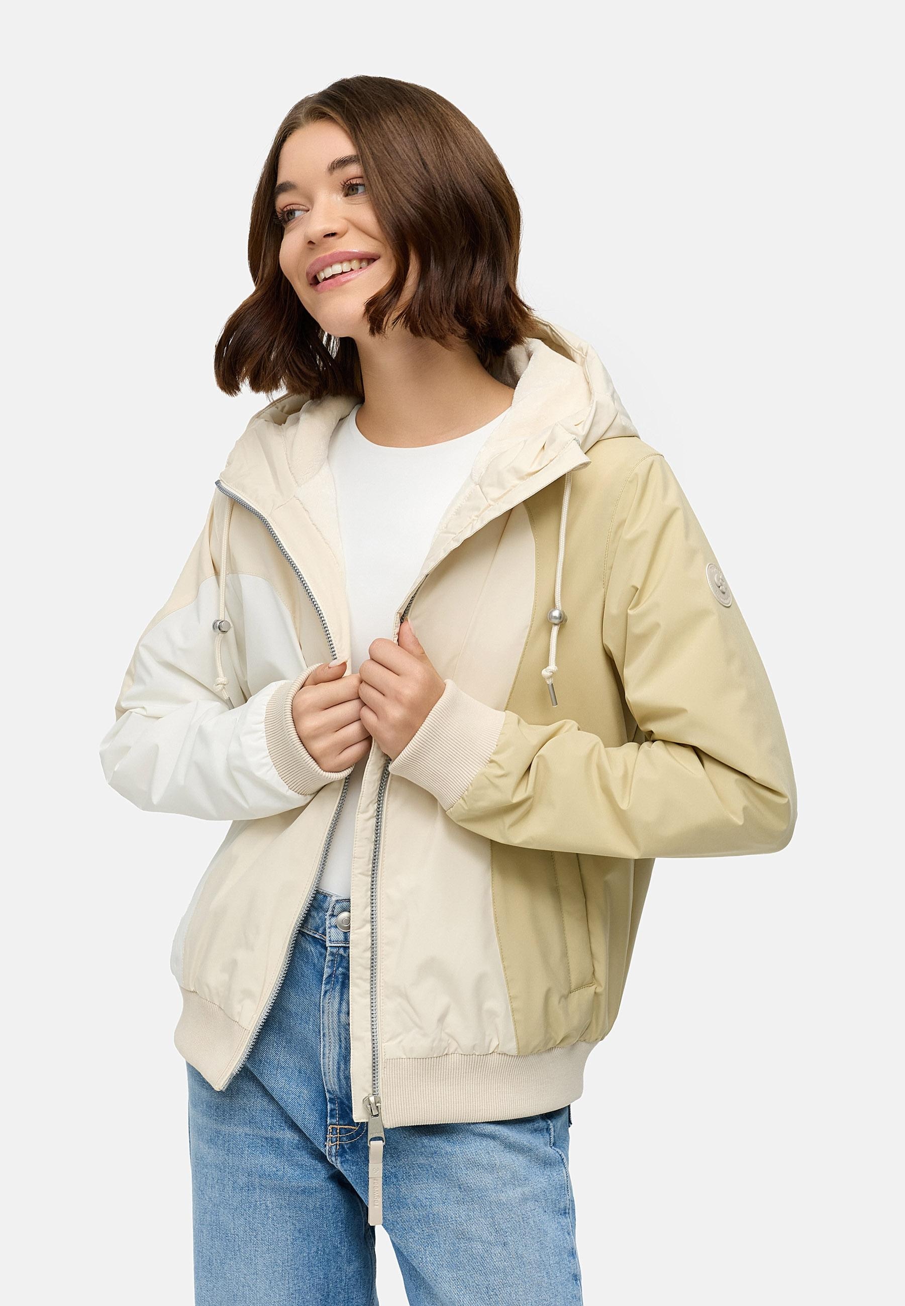 Ragwear Bomberjacke »Oggie Block Warm YOUMODO« mit Kapuze Wasserdichte Winterjacke mit Kapuze