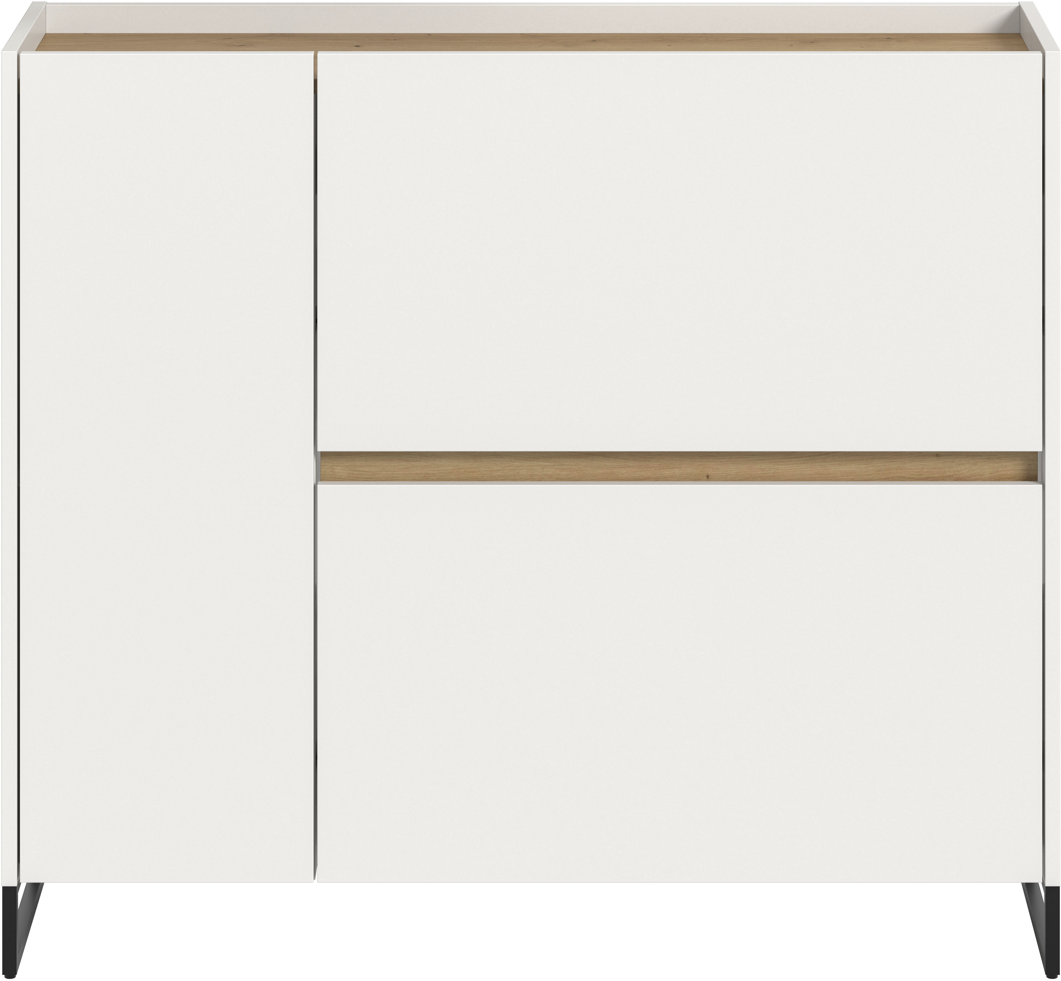 Thumbnail - INOSIGN Schuhschrank "EVRID, Breite 110cm, 1 Tür, 2 Schuhwalzen, inkl. Metall-Kufenfüße" individuell mit anderen Artikel...