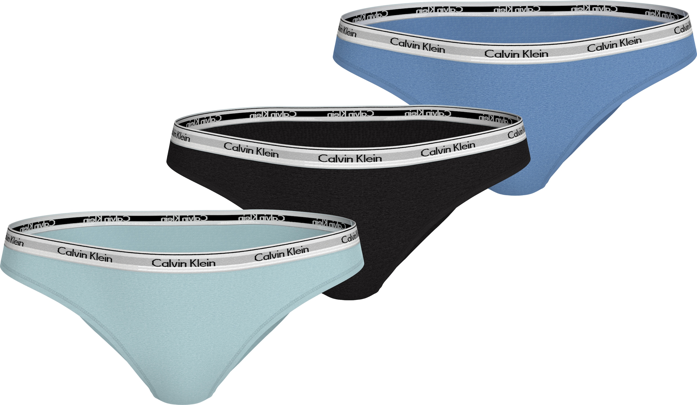 Calvin Klein Underwear Bikinislip "3 PACK BIKINI (LOW-RISE)", (Packung, 3 S günstig online kaufen