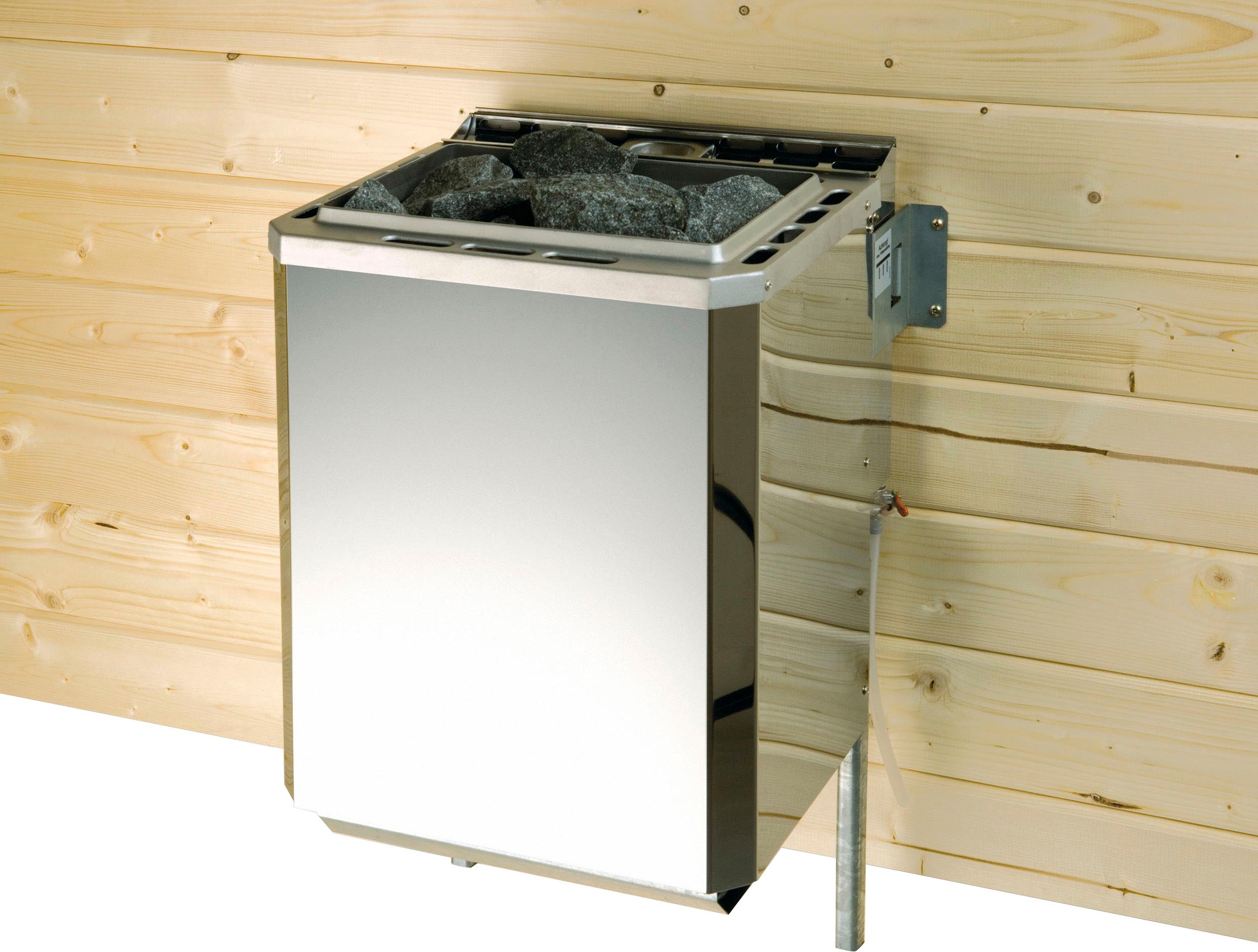 weka Sauna »Valida Eck E 4«, Komplettset, inkl. Ofen und digitaler Steuerung, GTF,OS 7,5-Str