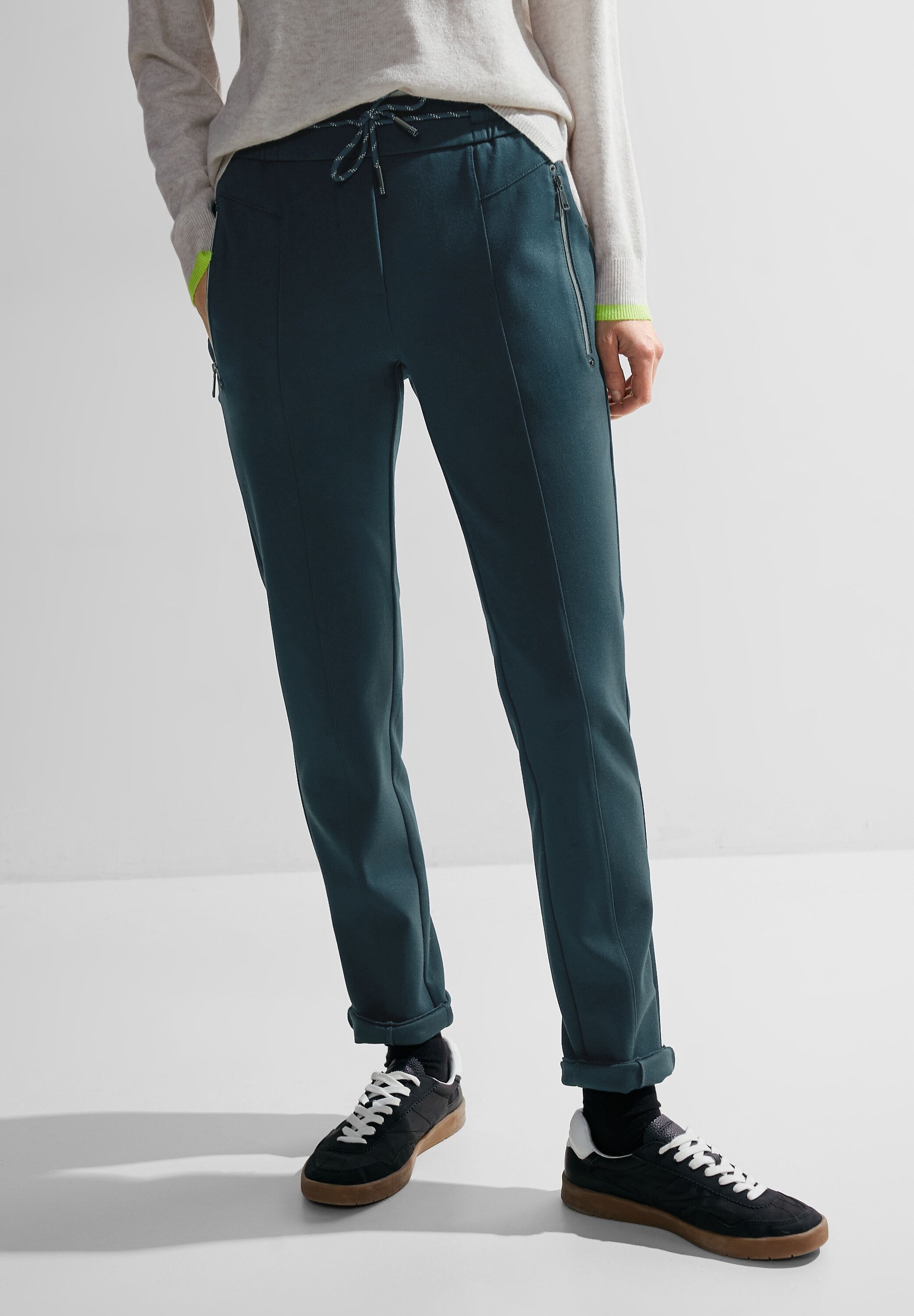 Cecil Jogger Pants, Elastikbund mit Tunnelzug günstig online kaufen