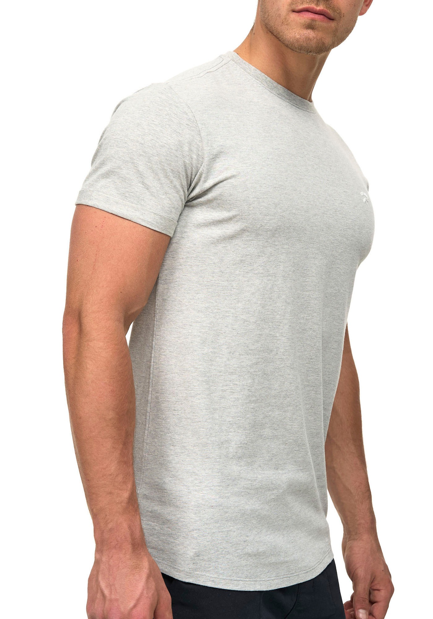 Indicode Rundhalsshirt "INKloge" günstig online kaufen