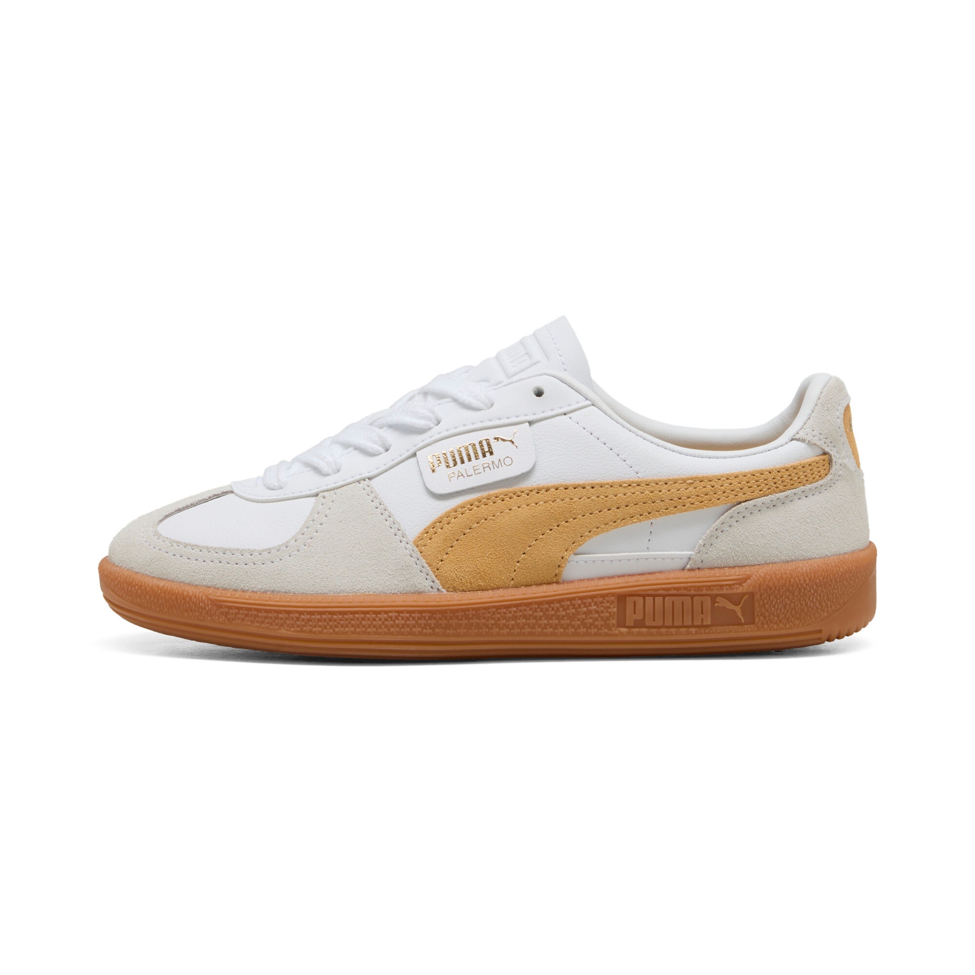 PUMA Sneaker "PALERMO LTH" mit Obermaterial aus Leder, mit Overlays aus Wil günstig online kaufen