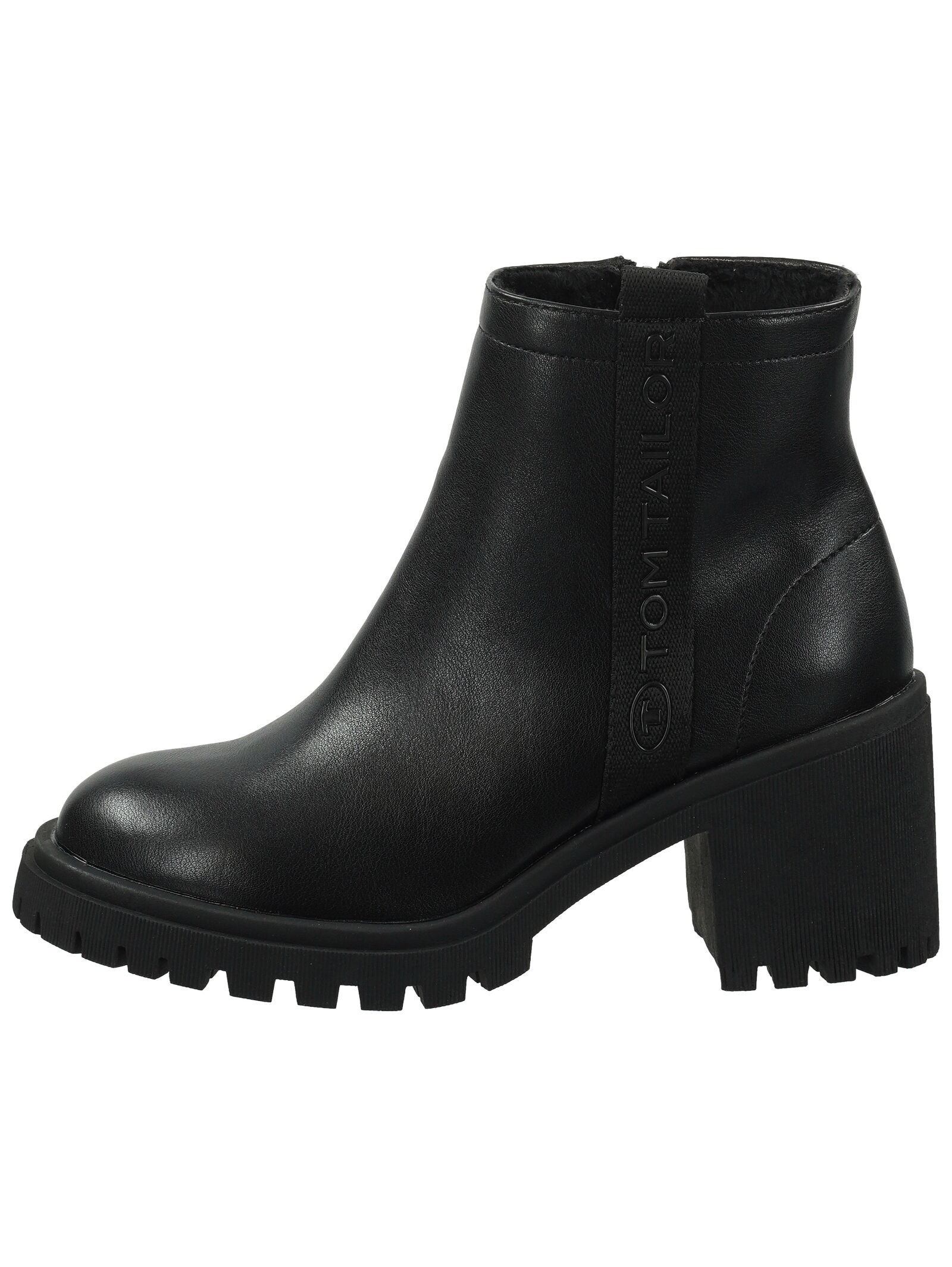 TOM TAILOR Stiefel "Tom Tailor Stiefelette Lederimitat" günstig online kaufen