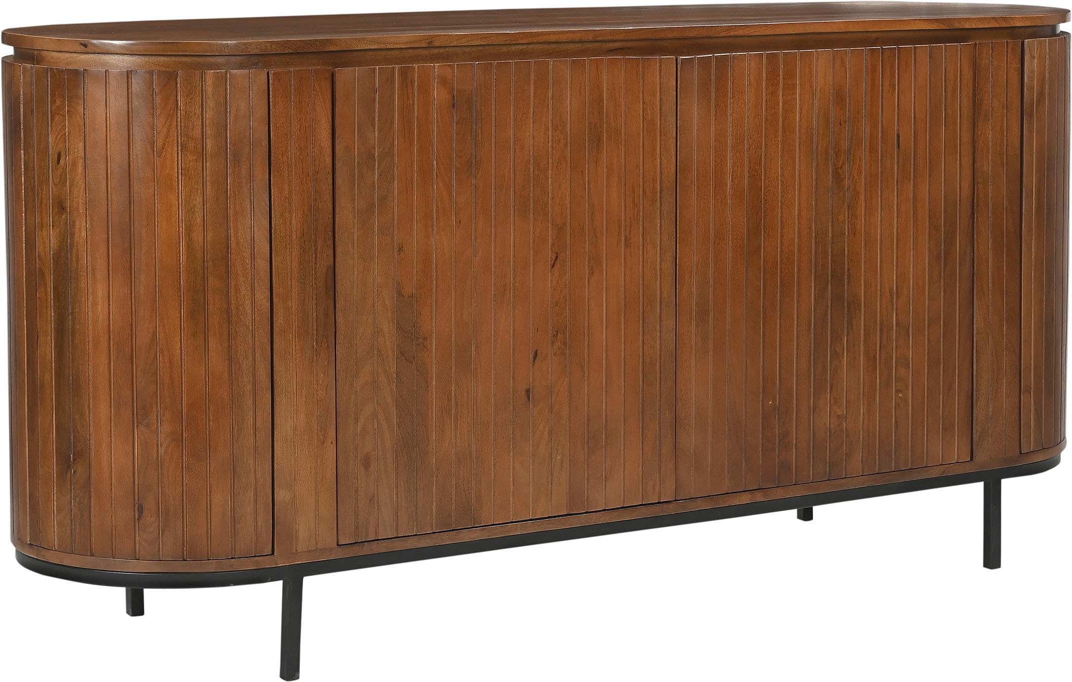 SIT Sideboard "MANGO NATURAL" 1 Stk. tlg. mit Lamellenfront günstig online kaufen