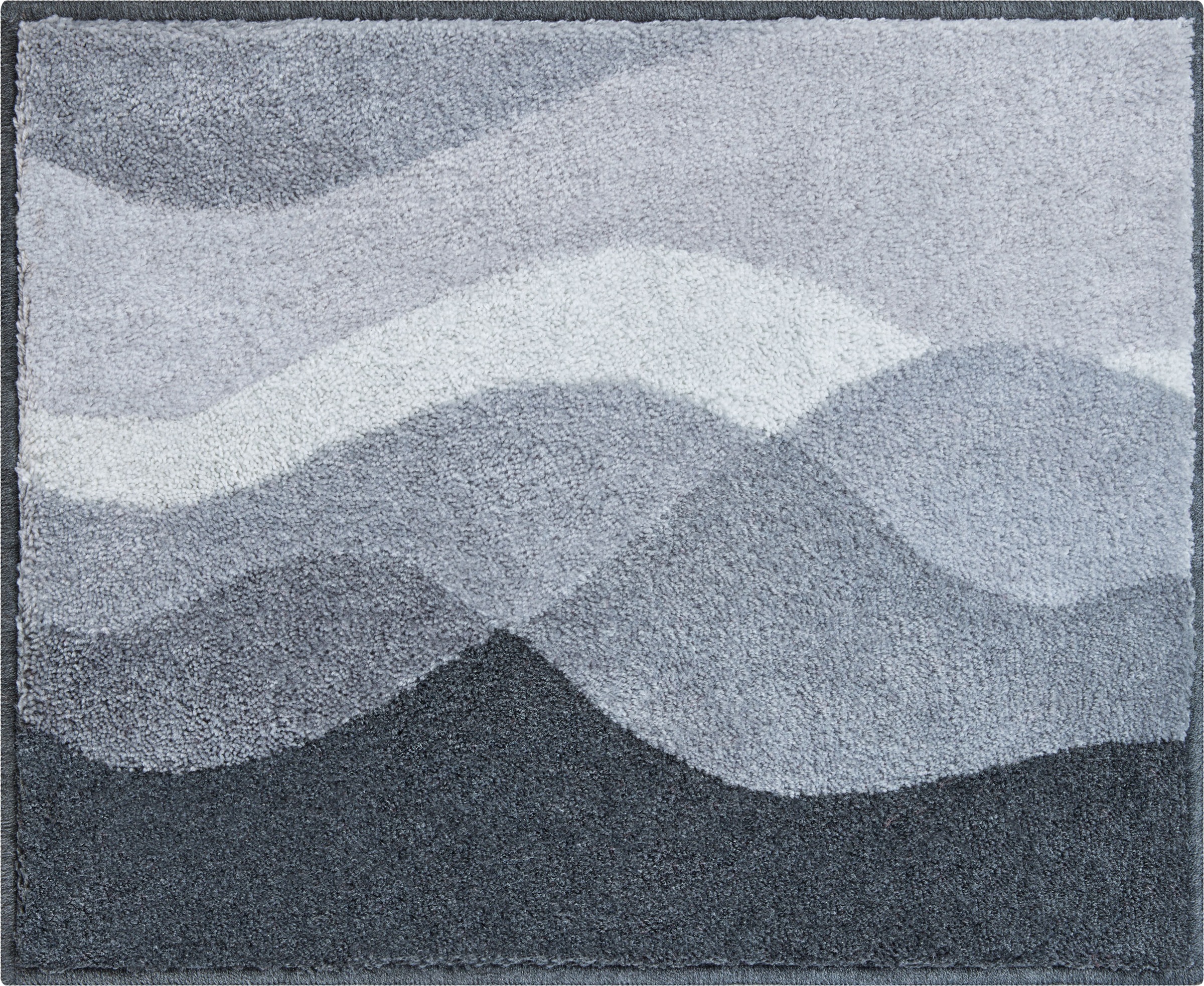 Grund Badematte "Hills" Höhe 20 mm rutschhemmend beschichtet fußbodenheizun günstig online kaufen