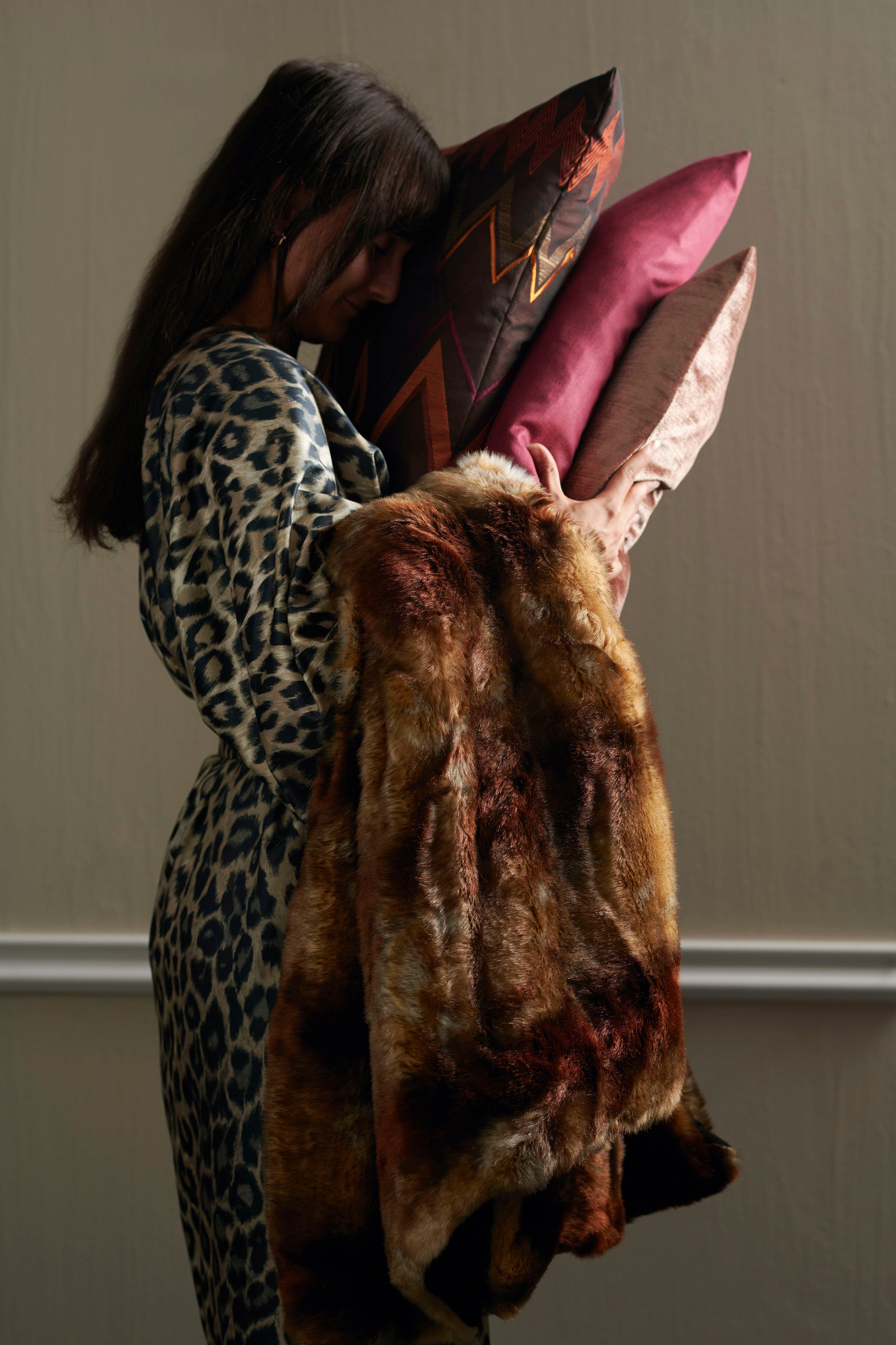 APELT Kimono »Louis«, mit Leo-Print