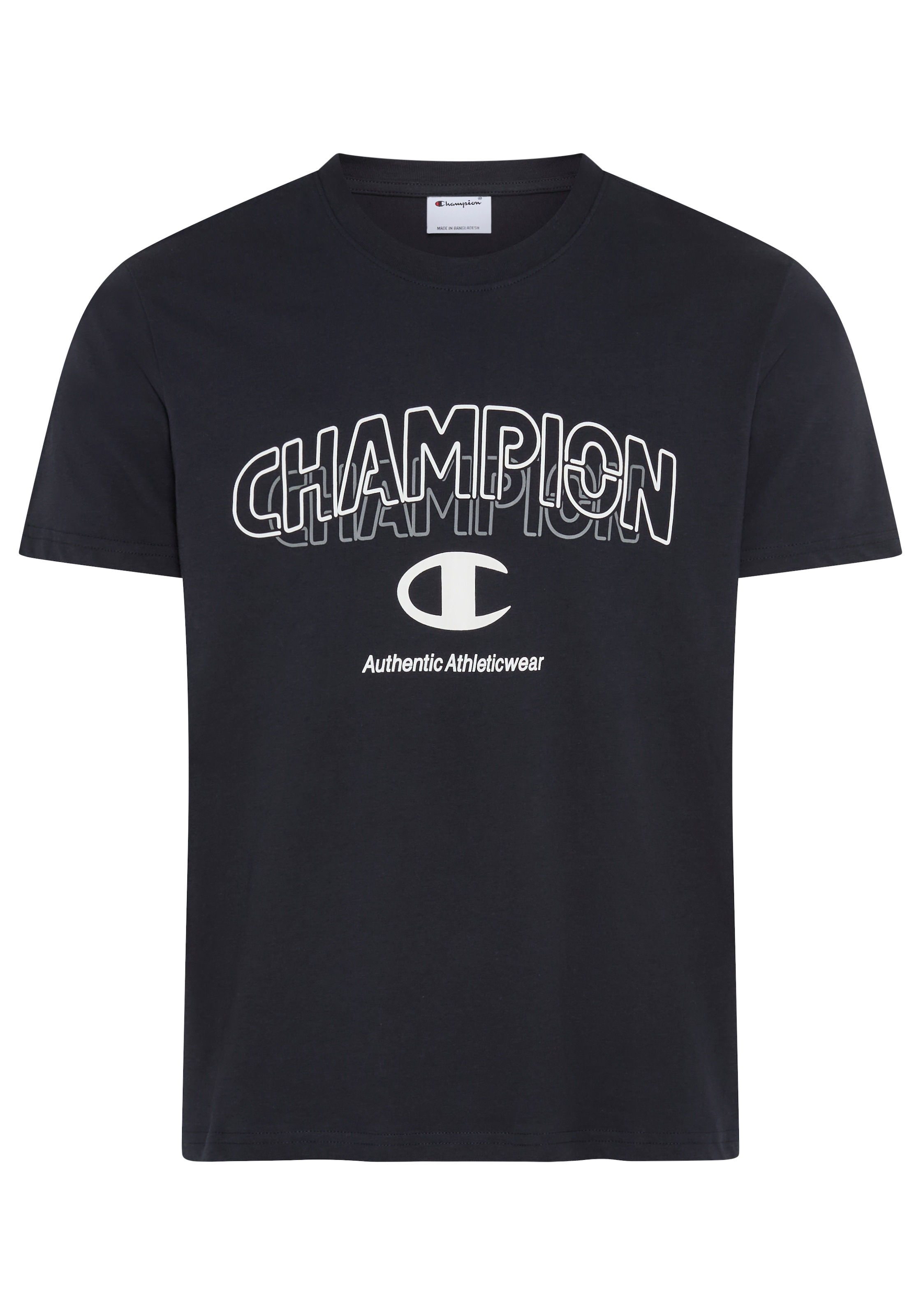 Champion T-Shirt "Graphic Tee" 1 tlg. sportliche Passform, Kurzarm, Rundhal günstig online kaufen