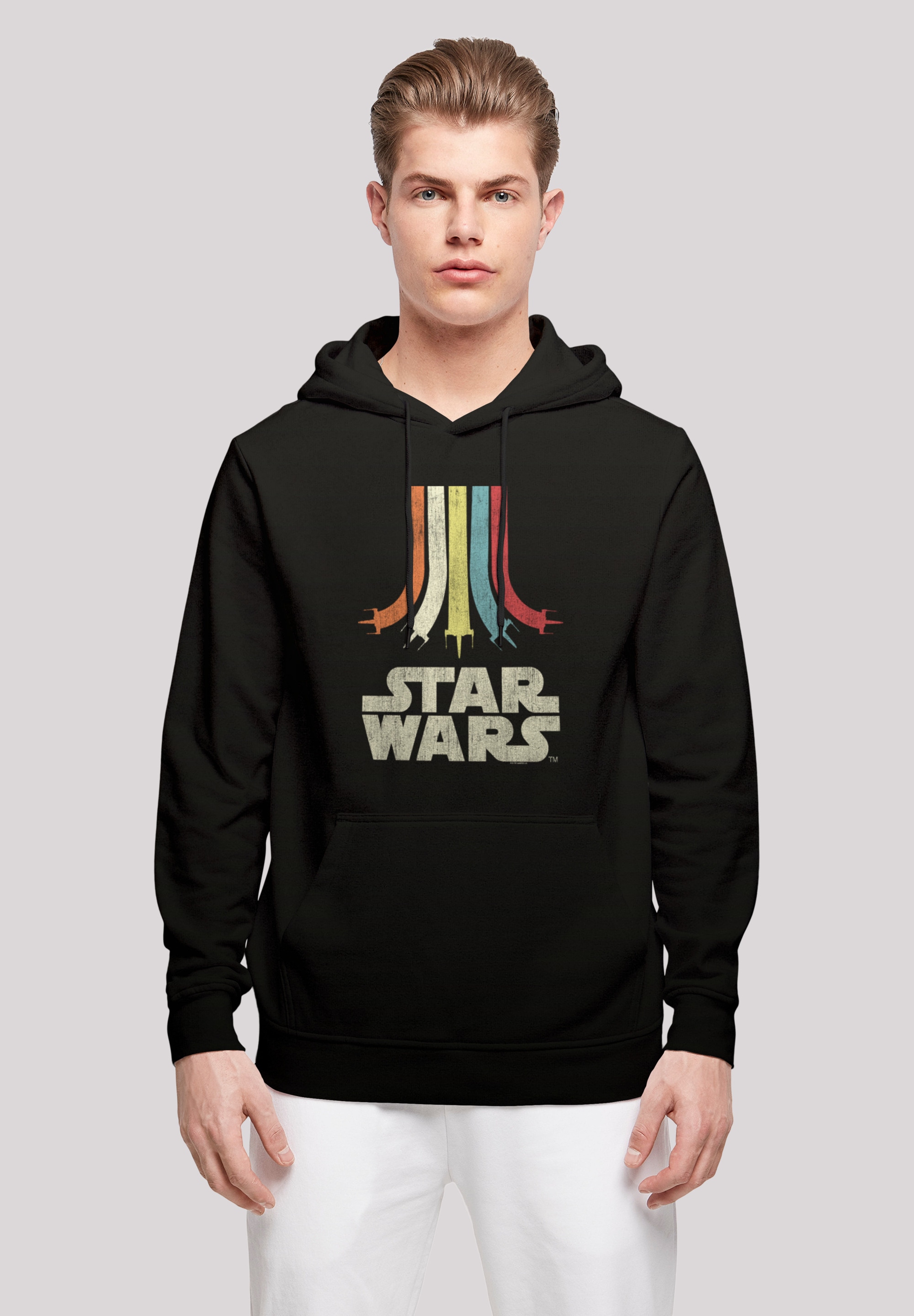 Kapuzenpullover »Star Wars Retro Rainbow Regenbogen«, Print