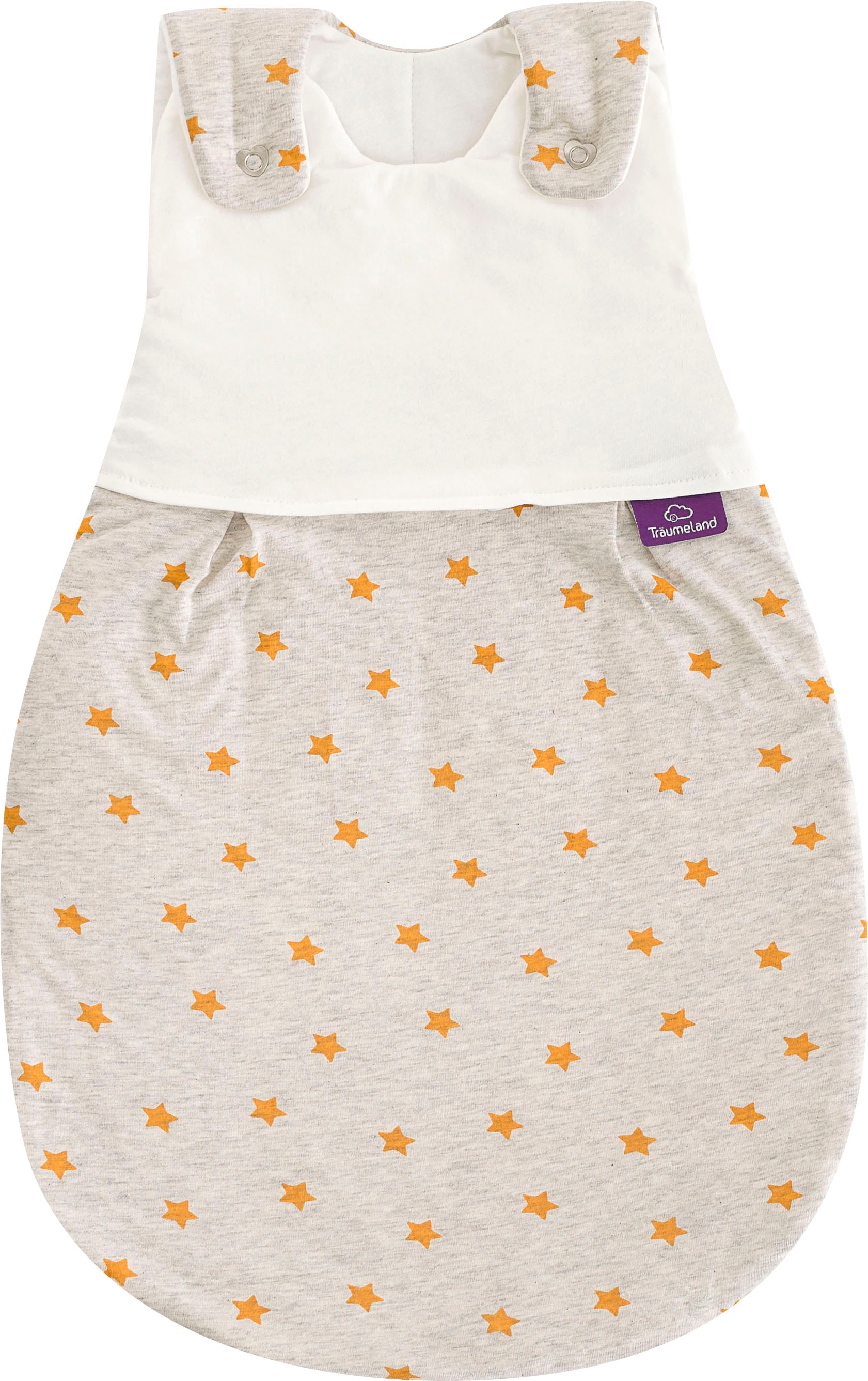 Träumeland Babyschlafsack »3tlg. Set LIEBMICH, Design Sternentraum blau«, (3 tlg.)