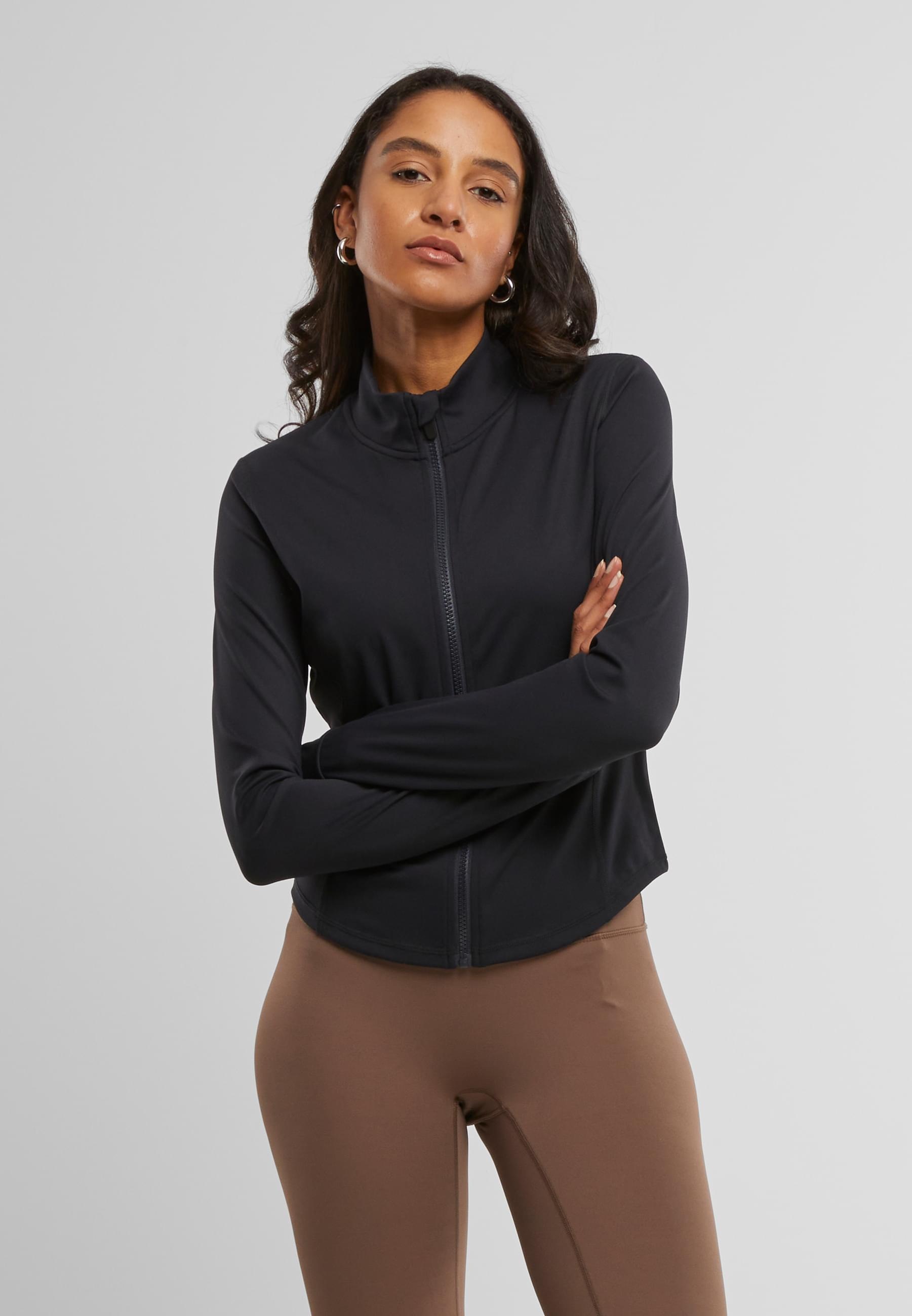 URBAN CLASSICS Allwetterjacke »Urban Classics Ladies Sports Jacket Slim«, (1 St.), ohne Kapuze